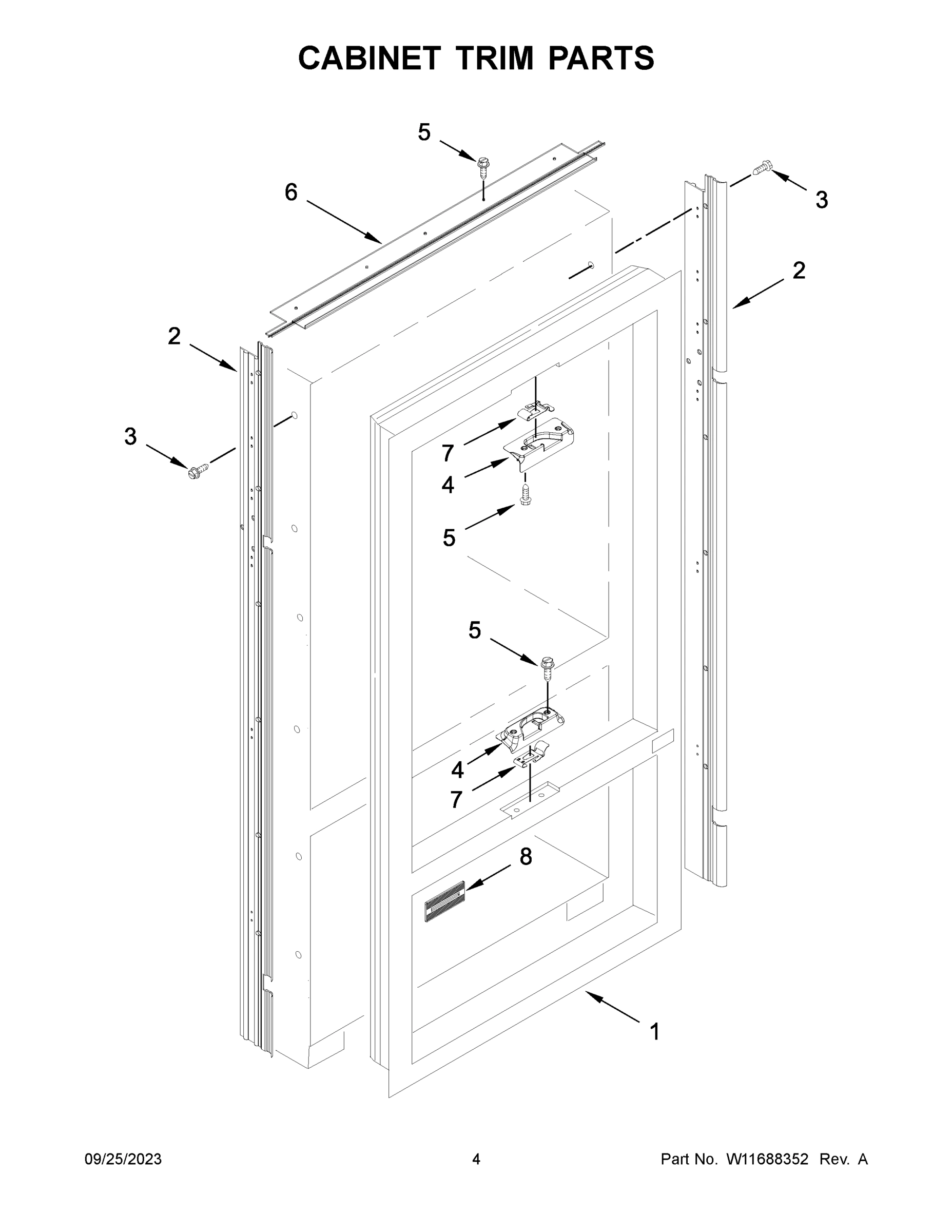 03 - CABINET TRIM PARTS