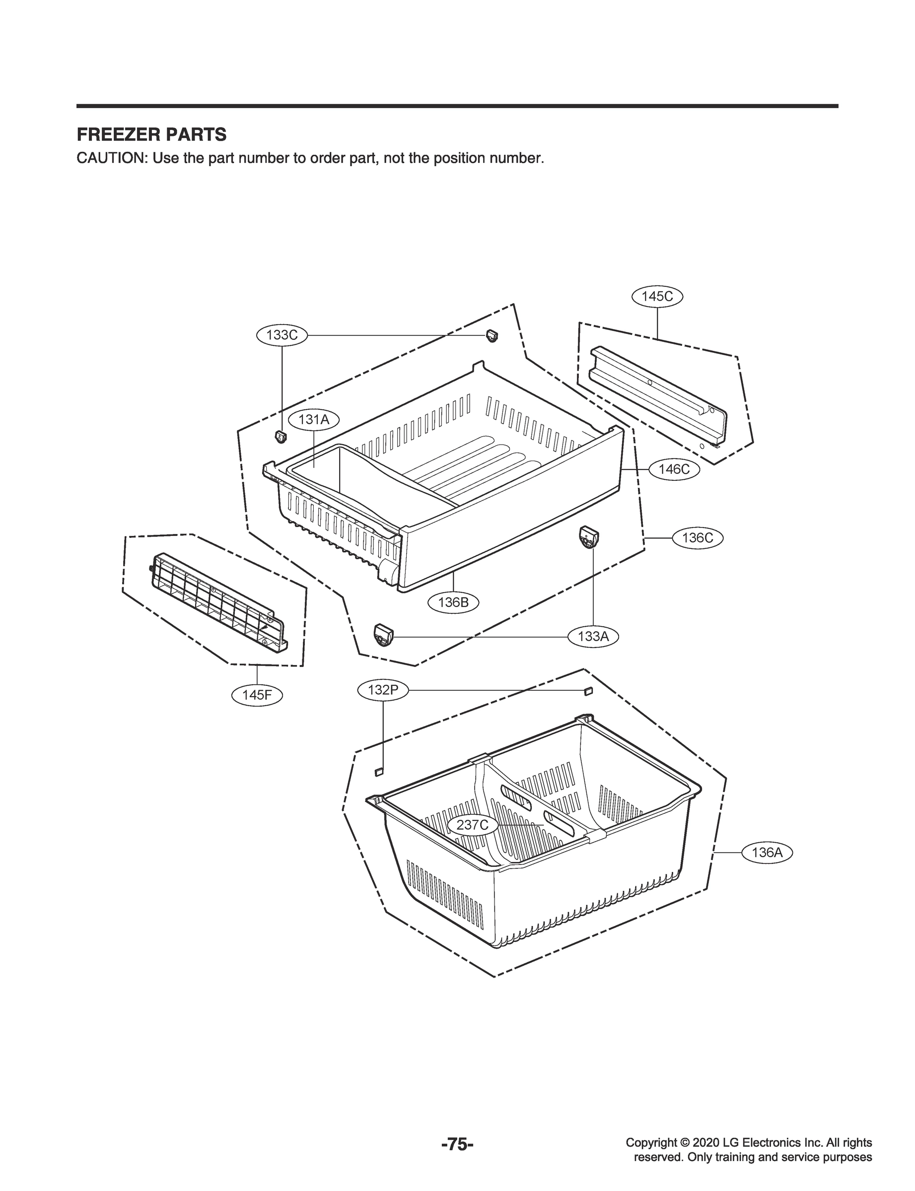 FREEZER PARTS