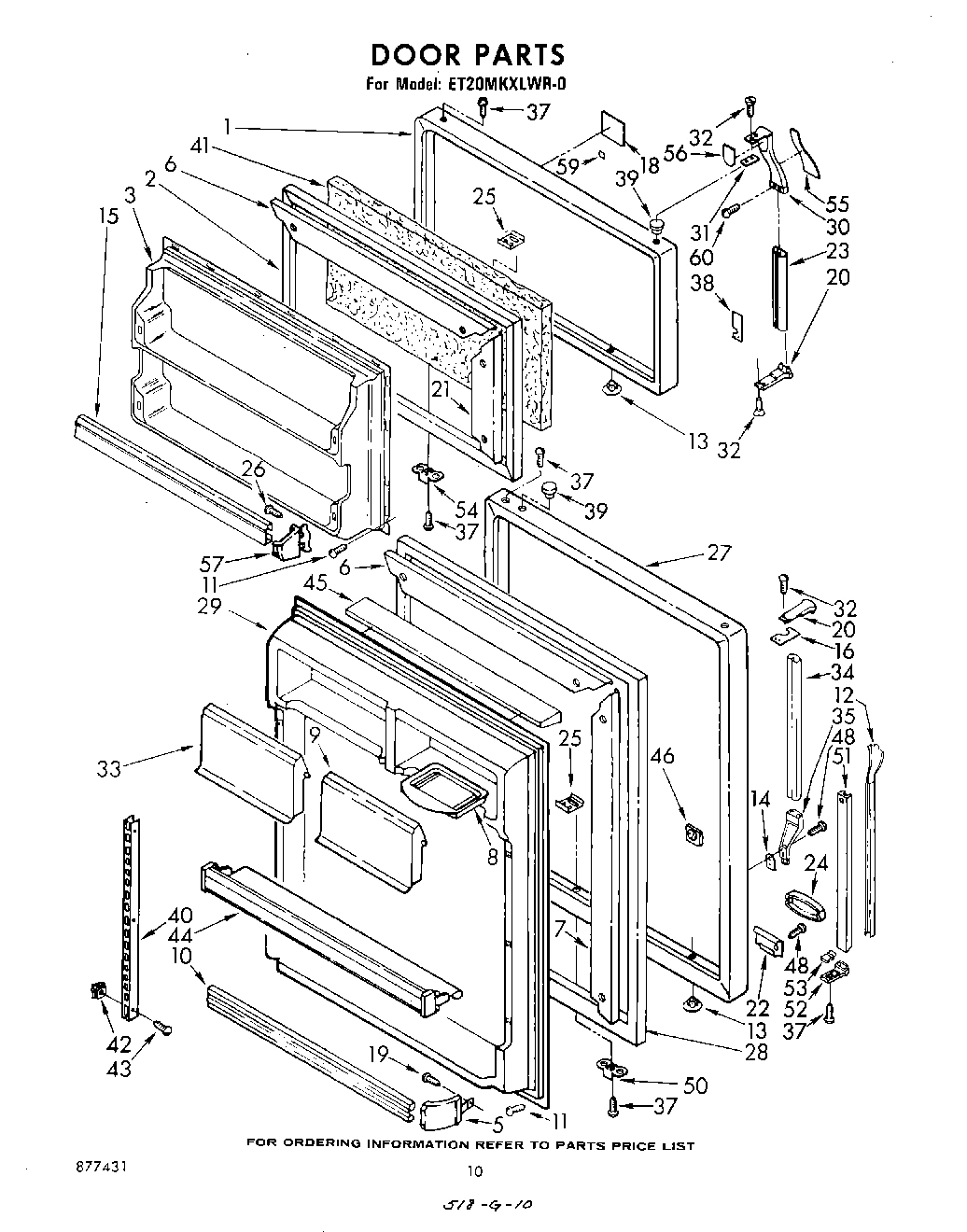 06 - DOOR , NOT ILLUSTRATED AND OPTIONAL