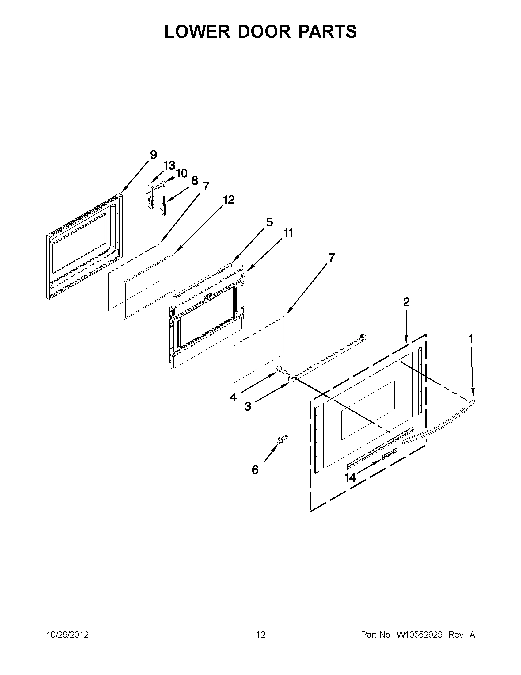 06 - LOWER DOOR PARTS