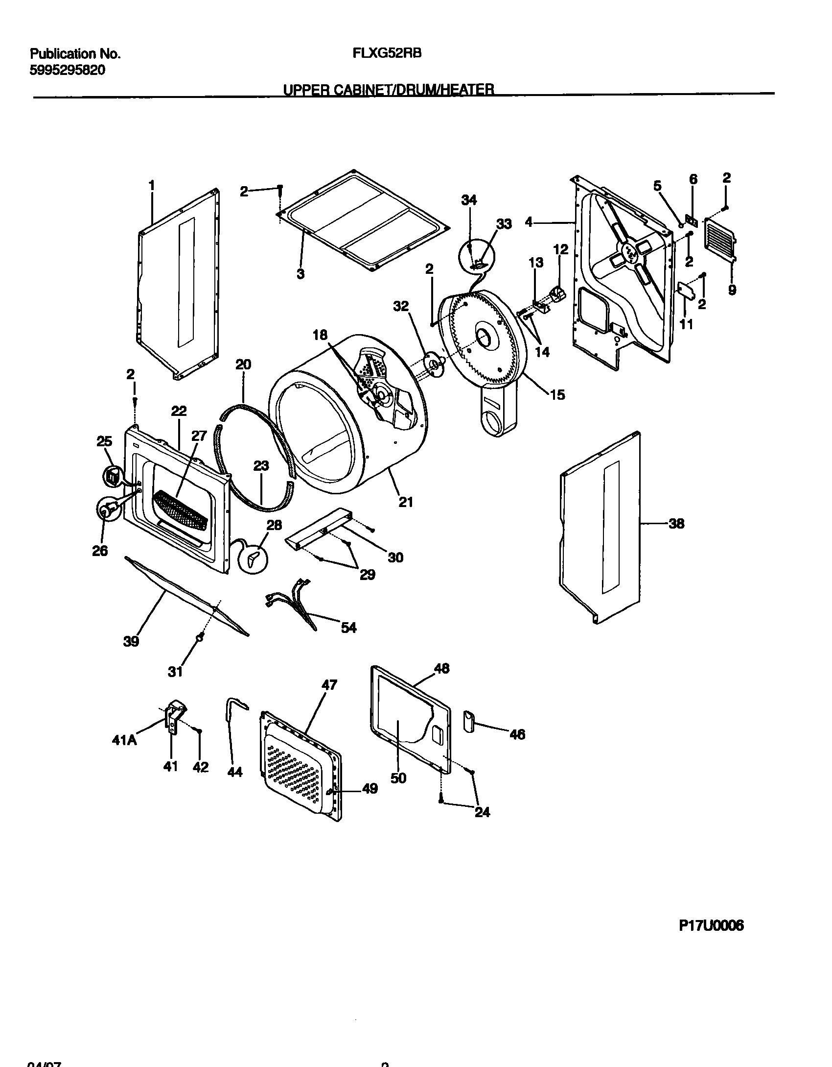03 - UPPER CABINET/DRUM/HEATER