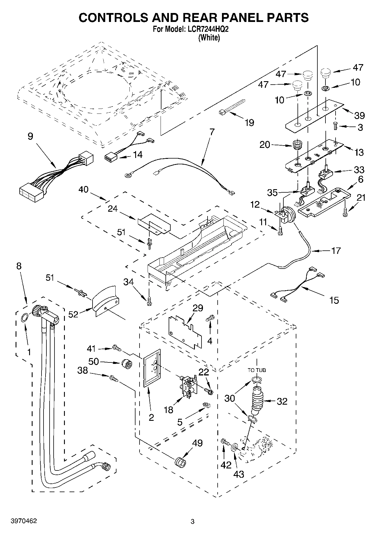 02 - CONTROLS AND REAR PANEL PARTS