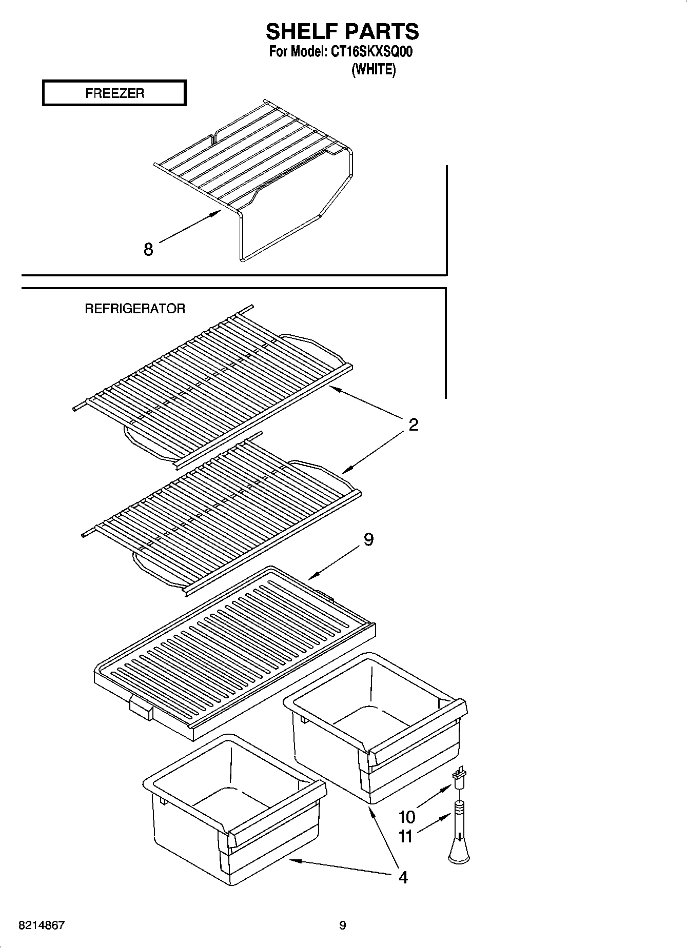 05 - SHELF PARTS, OPTIONAL PARTS