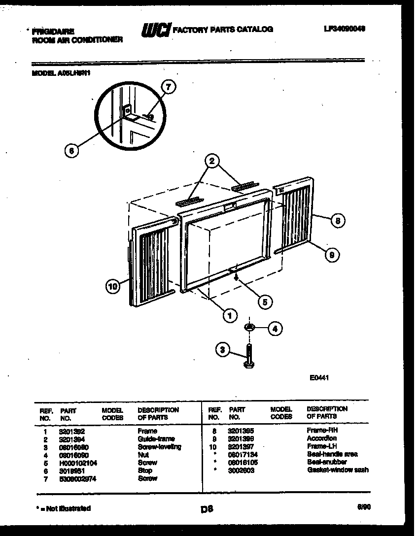 07 - WINDOW MOUNTING PARTS