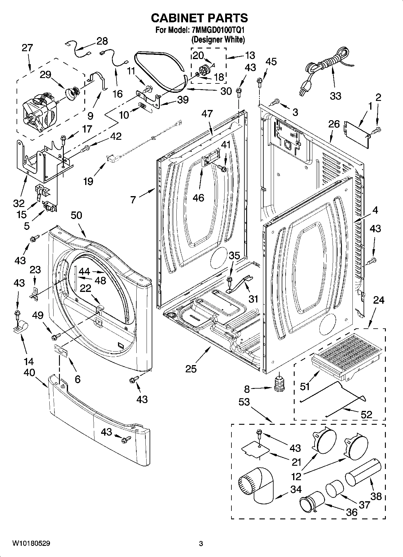 02 - CABINET PARTS