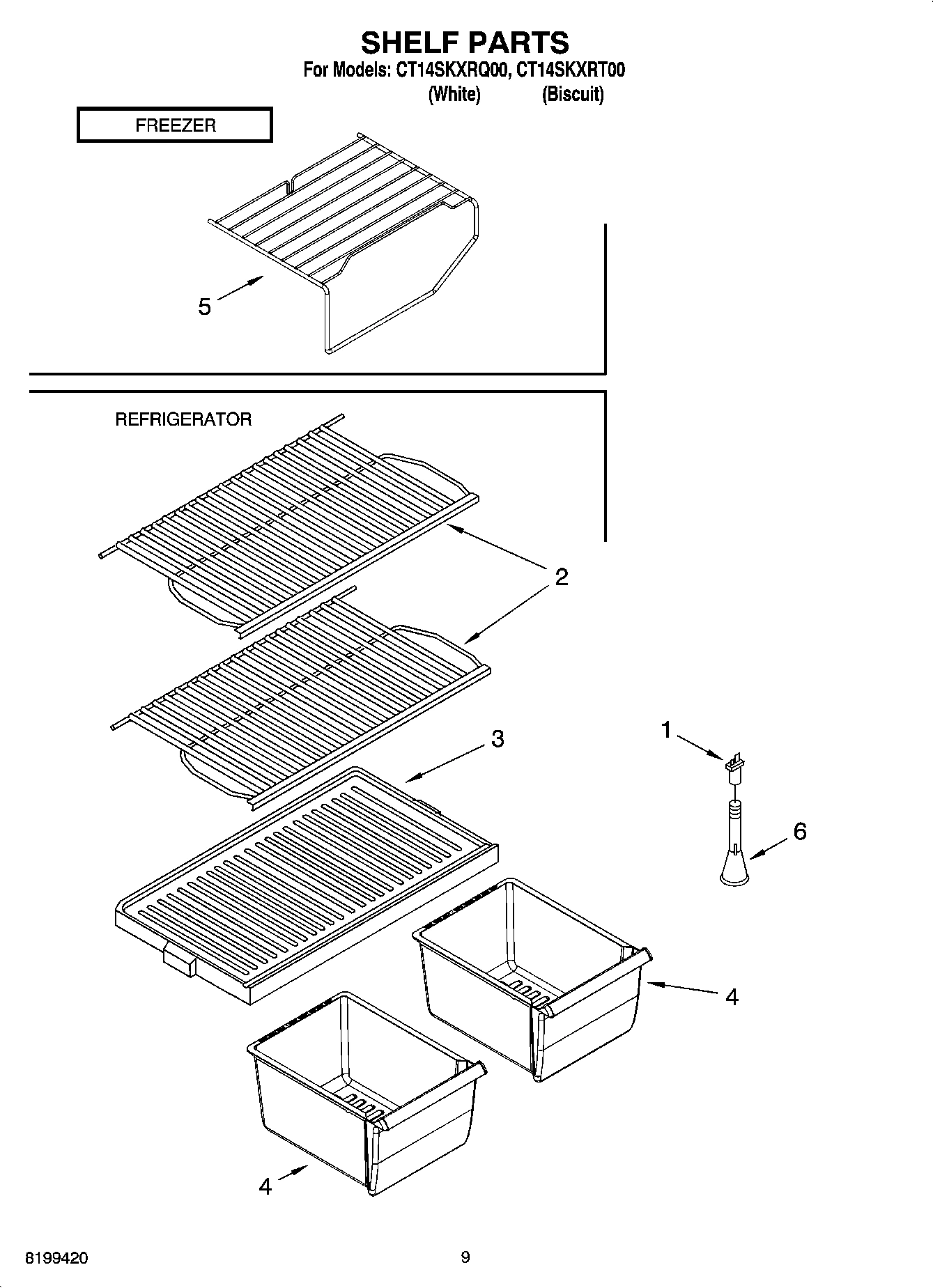 05 - SHELF PARTS, OPTIONAL PARTS