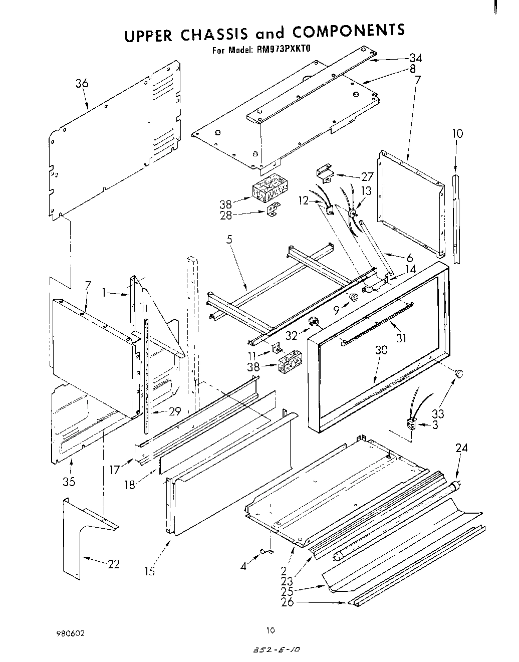 06 - UPPER CHASSIS AND COMPONENTS