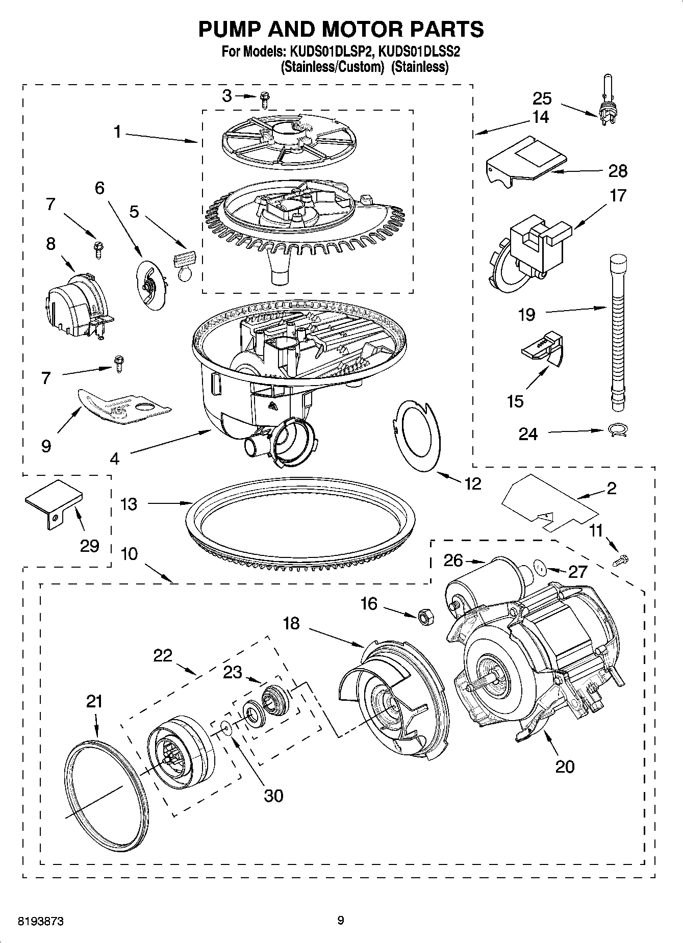 08 - PUMP AND MOTOR PARTS