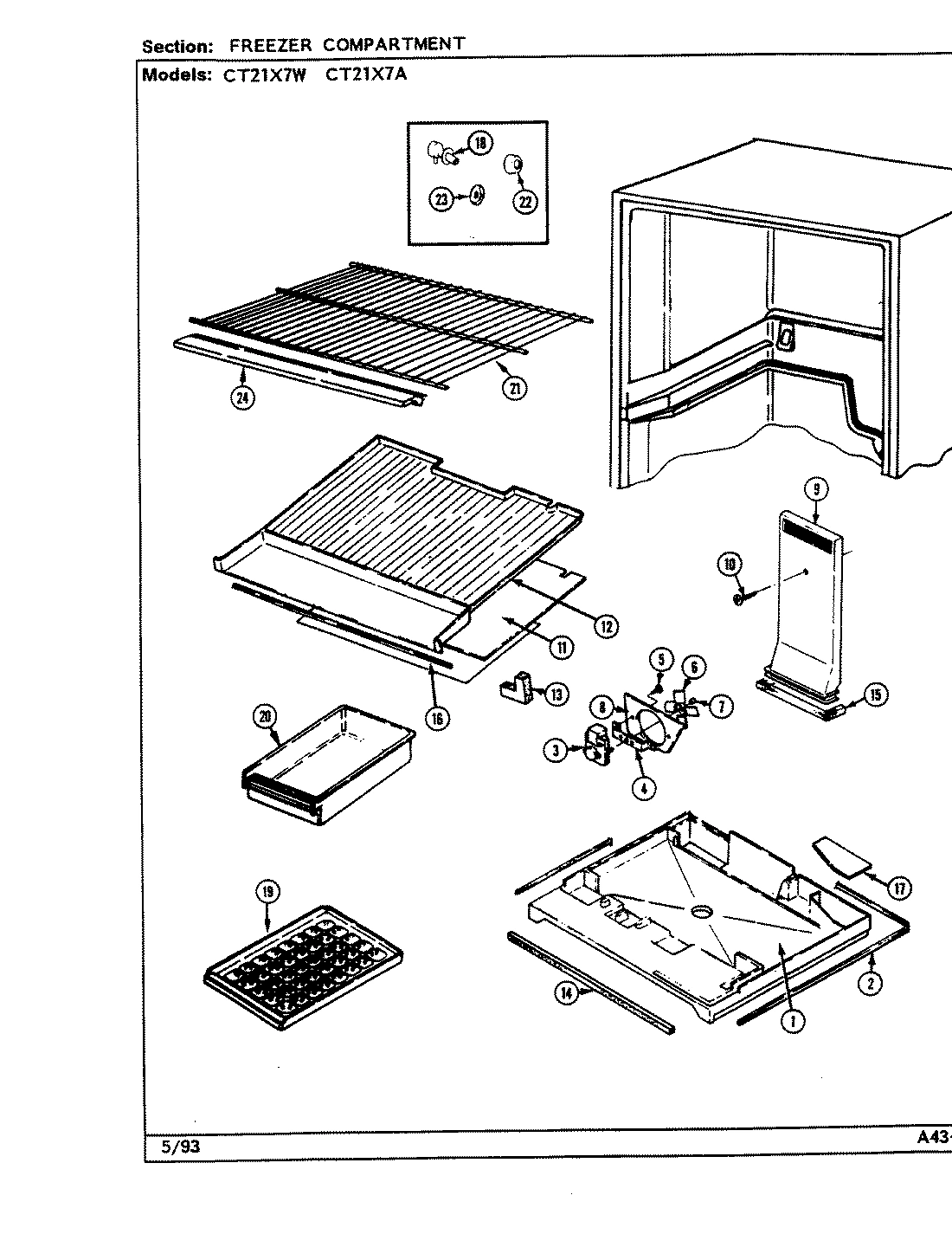 01 - FREEZER COMPARTMENT