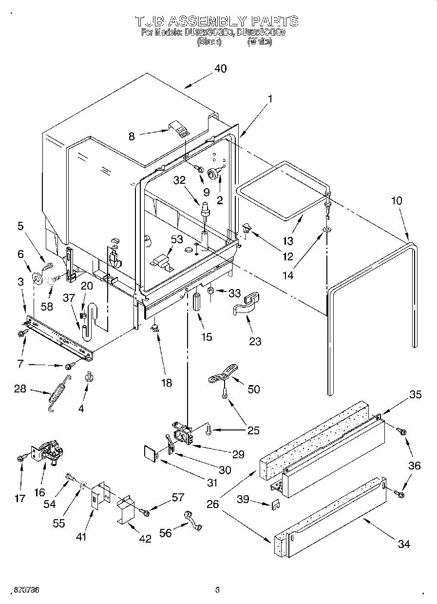 03 - TUB ASSEMBLY