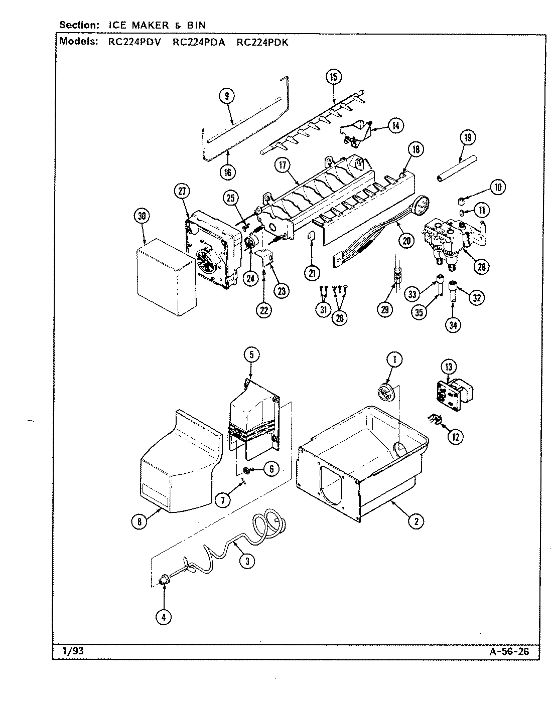 04 - ICE MAKER & BIN