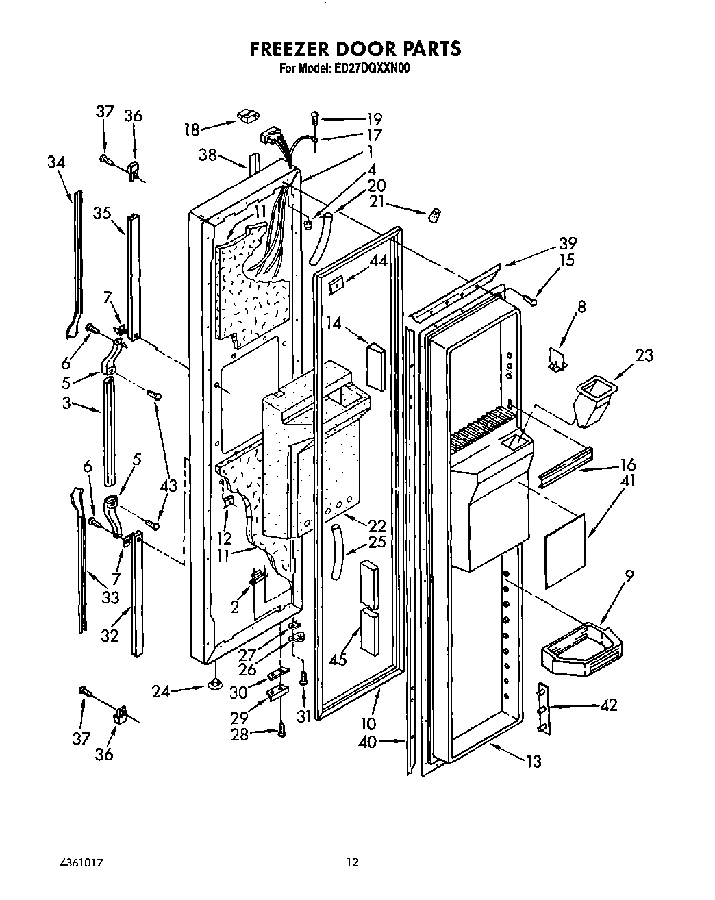 08 - FREEZER DOOR