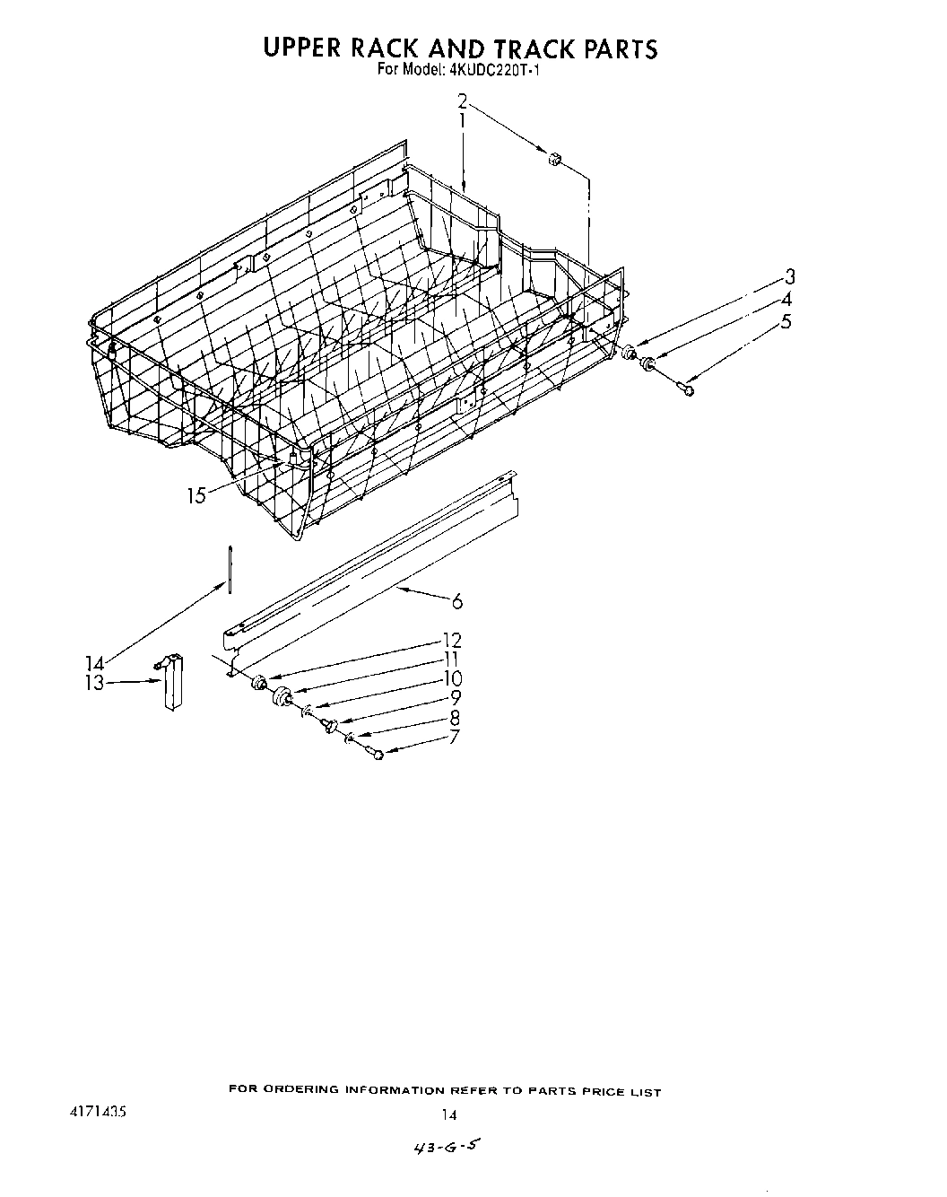 11 - UPPER RACK AND TRACK