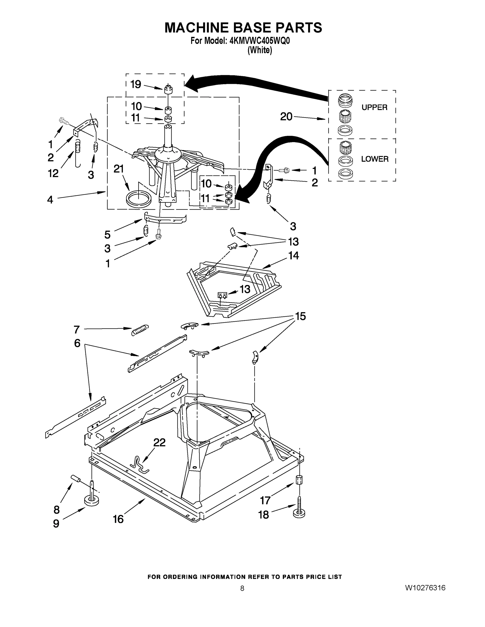 05 - MACHINE BASE PARTS