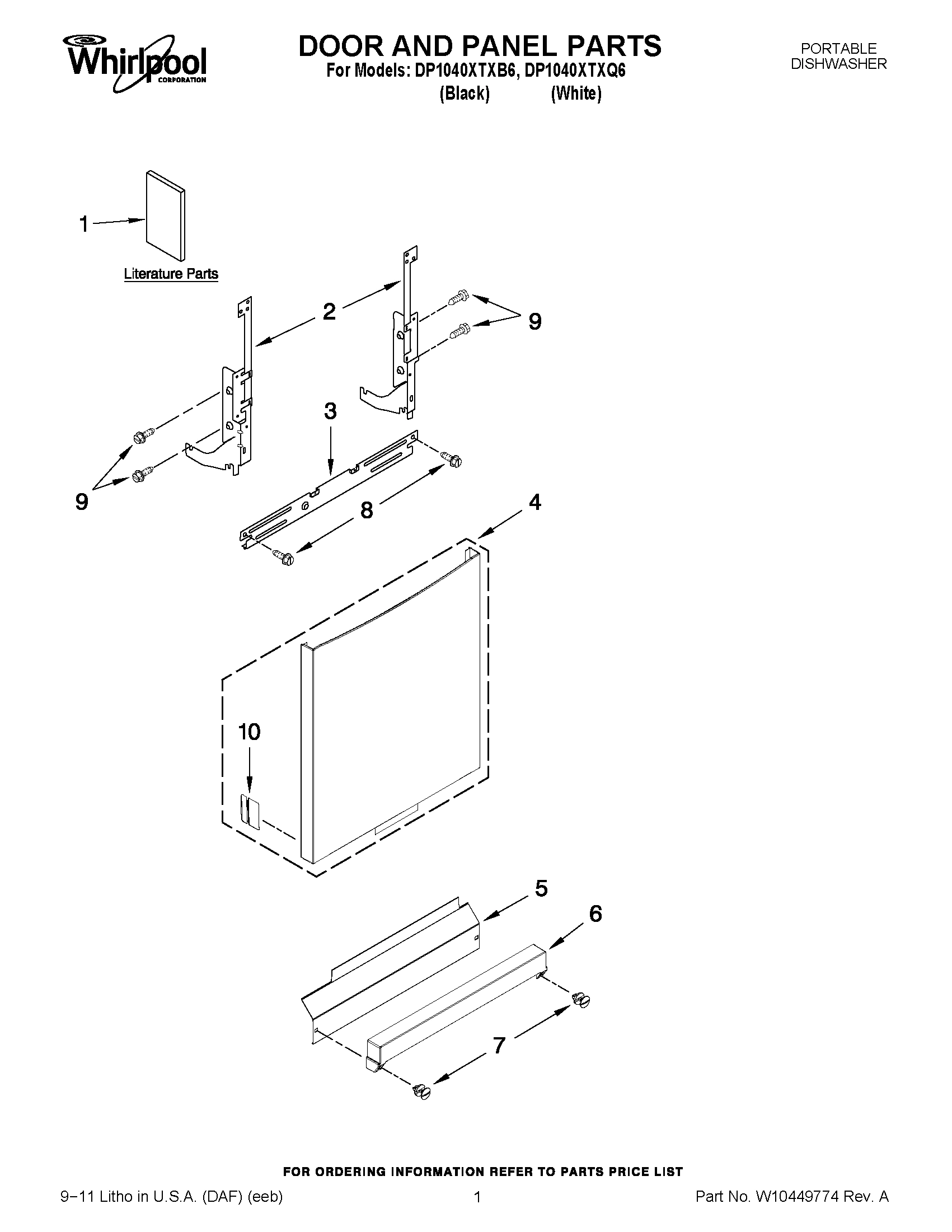 01 - DOOR AND PANEL PARTS