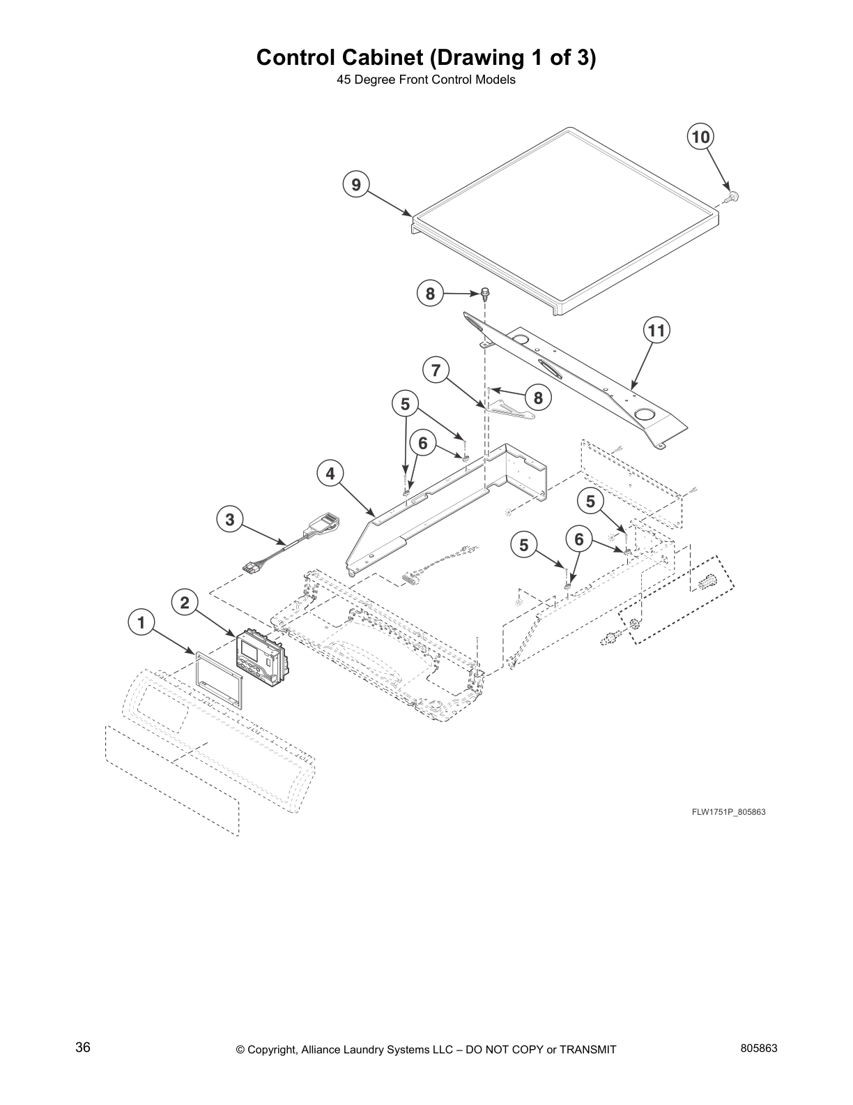 Control Cabinet (Drawing 1 of 3)
