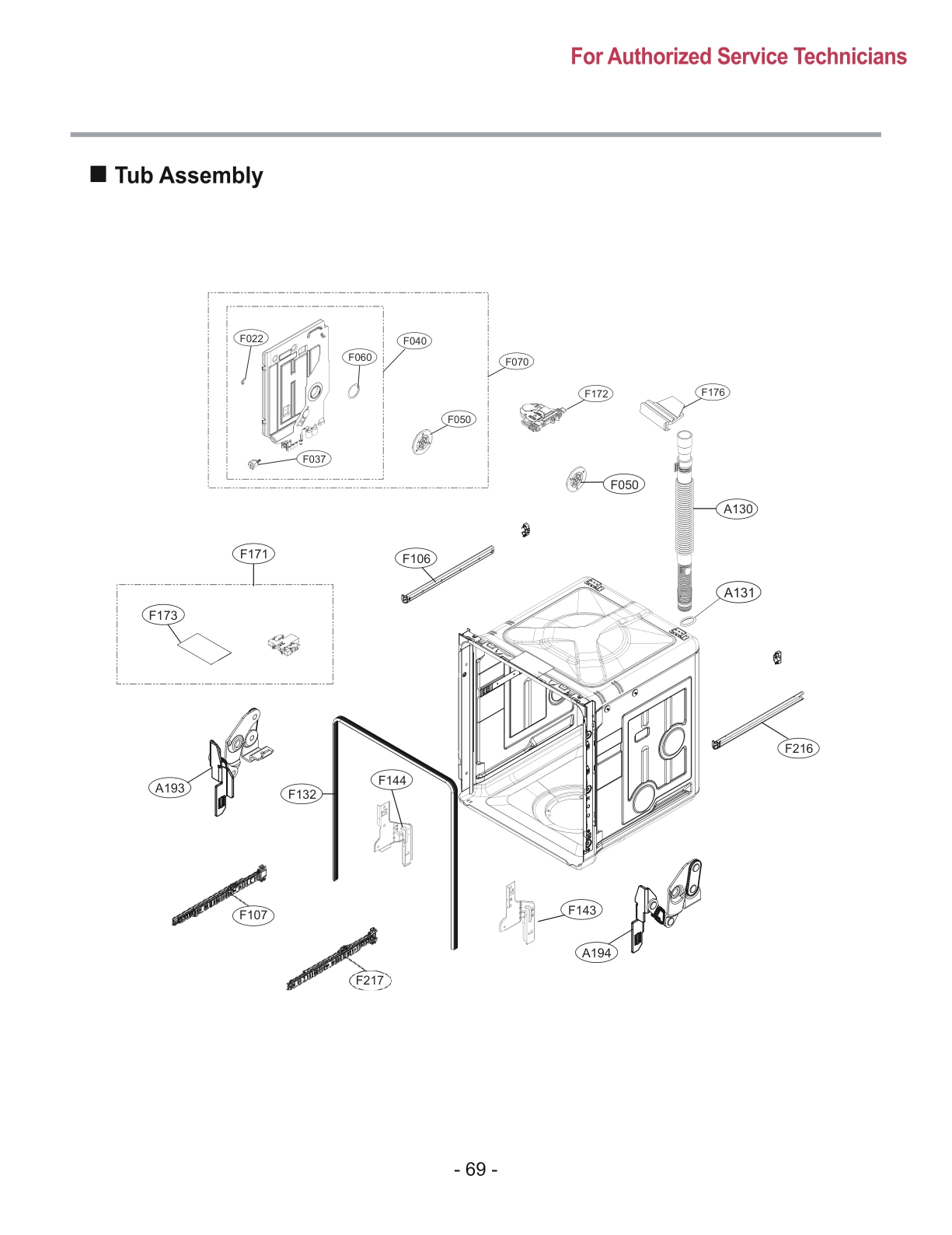 TUB ASSEMBLY