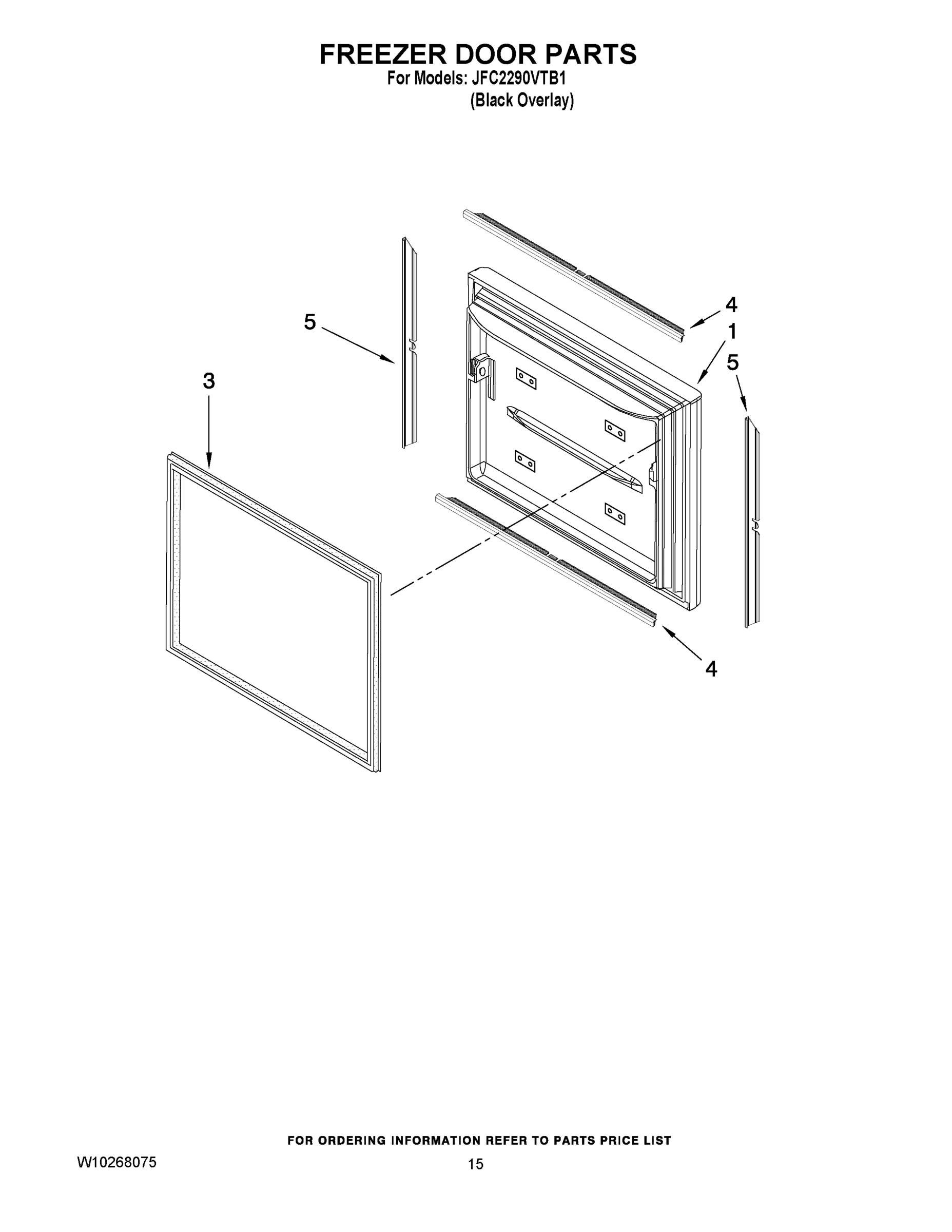 08 - FREEZER DOOR PARTS