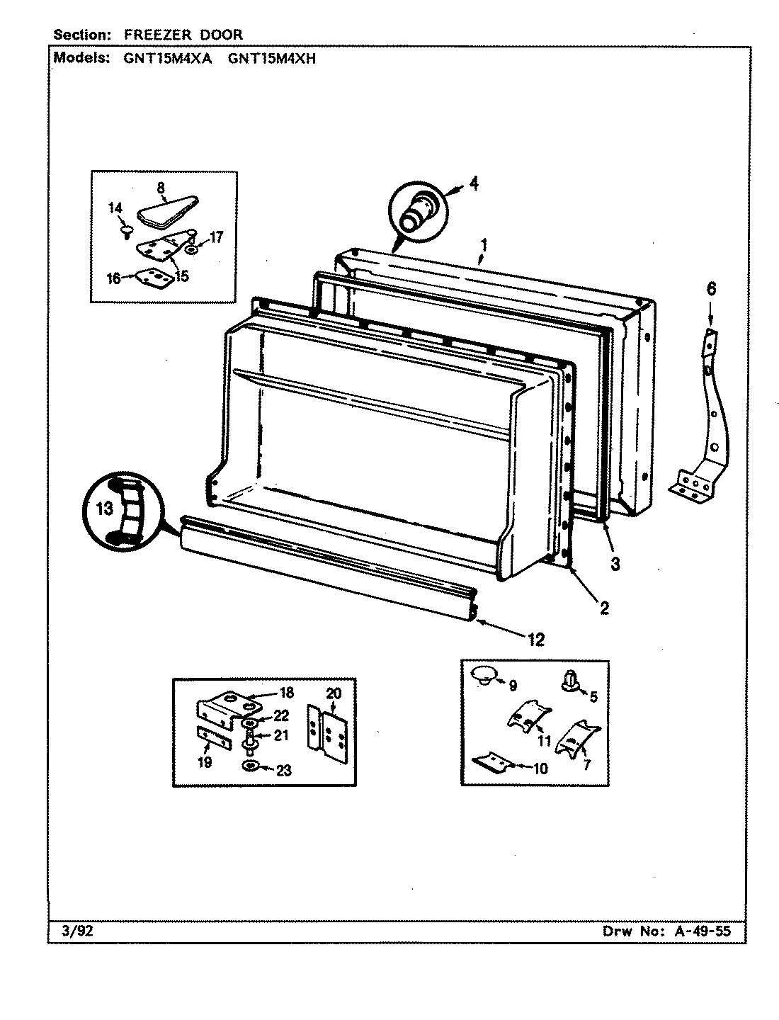 02 - FREEZER DOOR