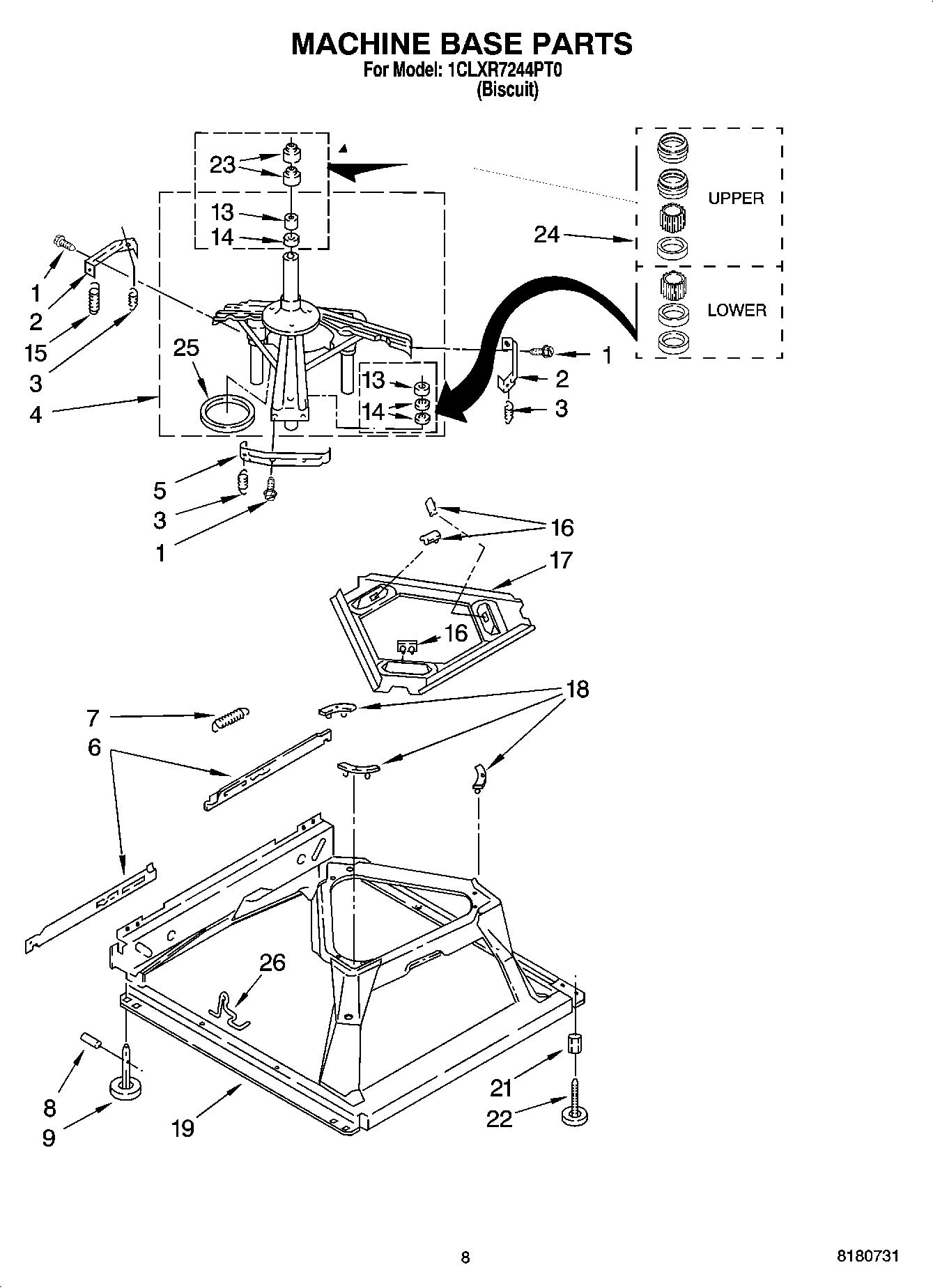 05 - MACHINE BASE PARTS