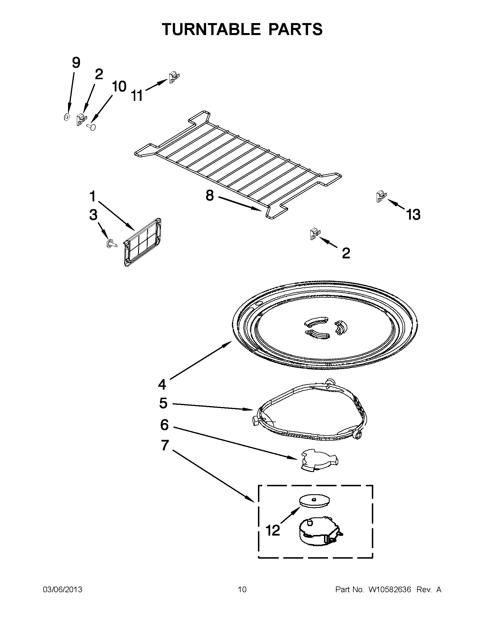 05 - TURNTABLE PARTS