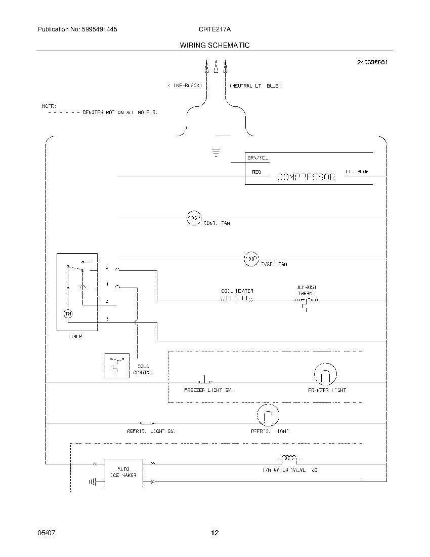 12 - WIRING SCHEMATIC