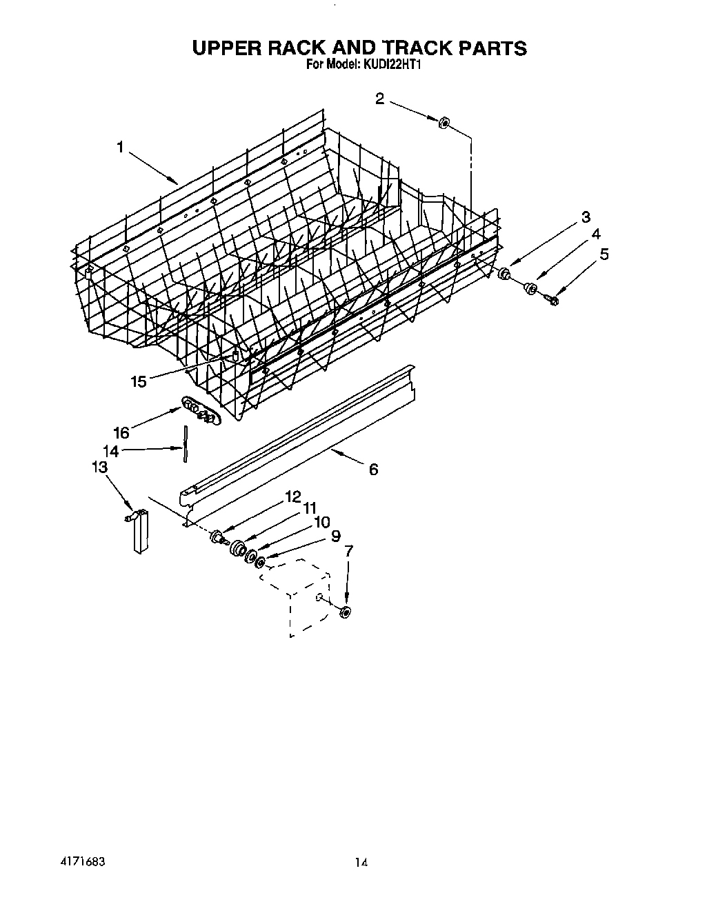 11 - UPPER RACK AND TRACK