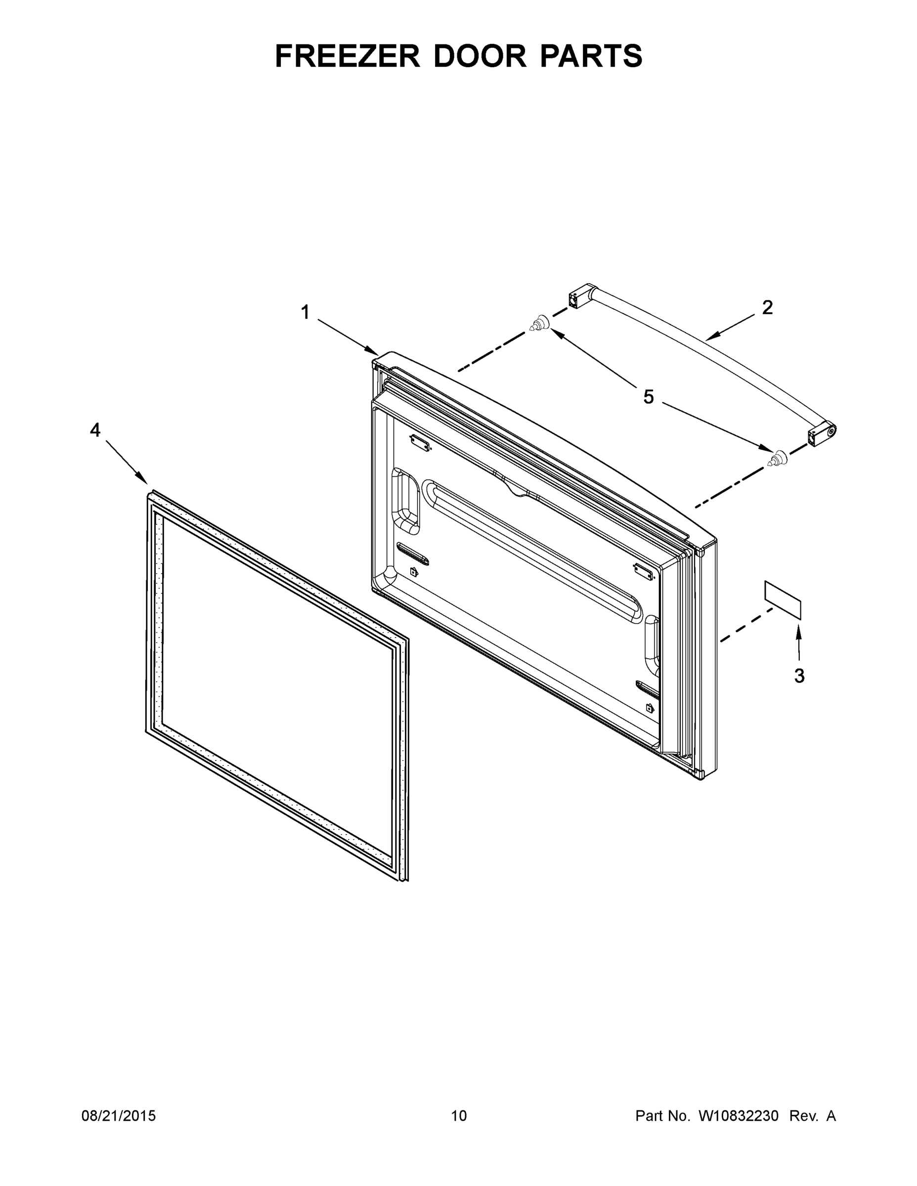 06 - FREEZER DOOR PARTS
