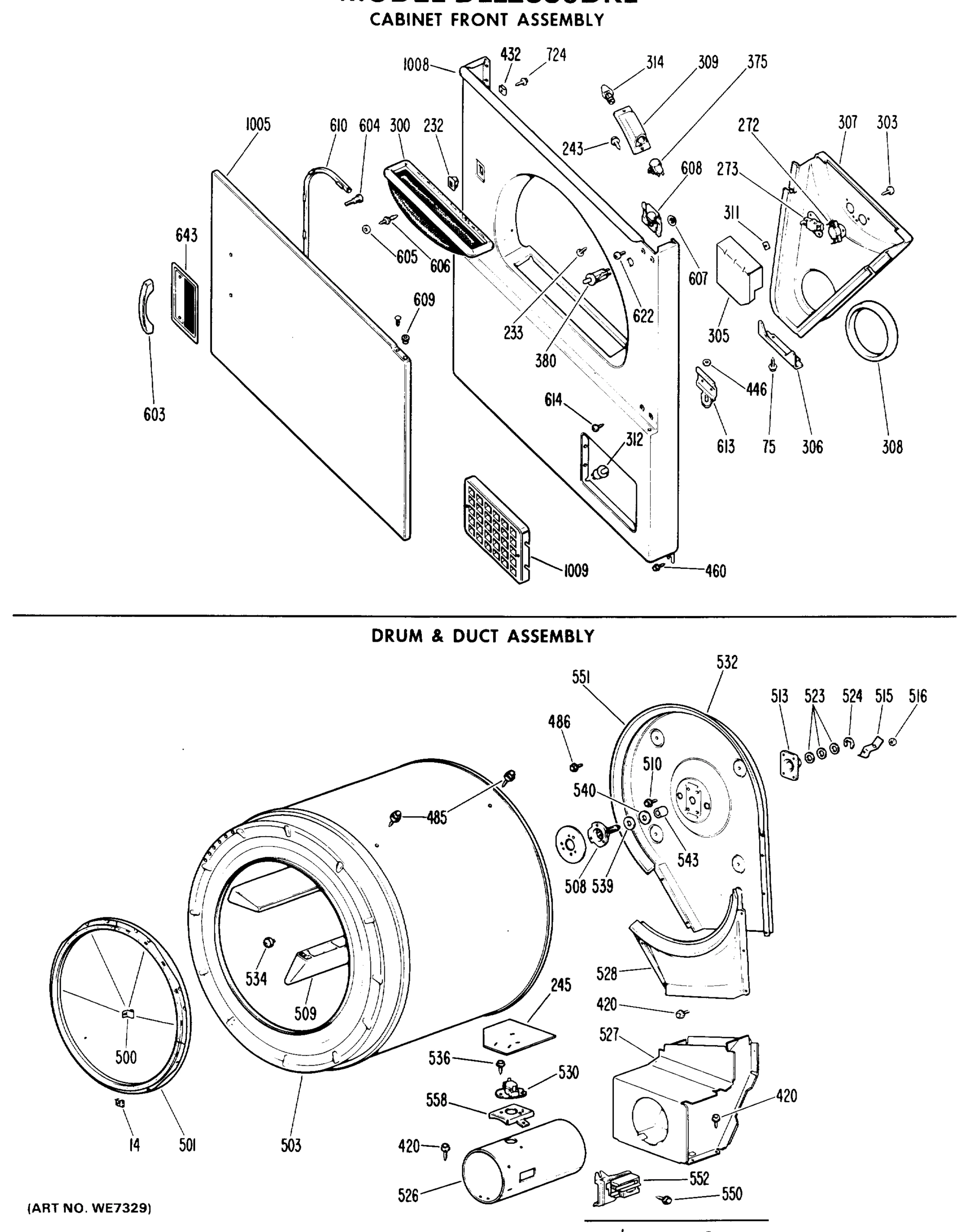 CABINET FRONT ASSEMBLY