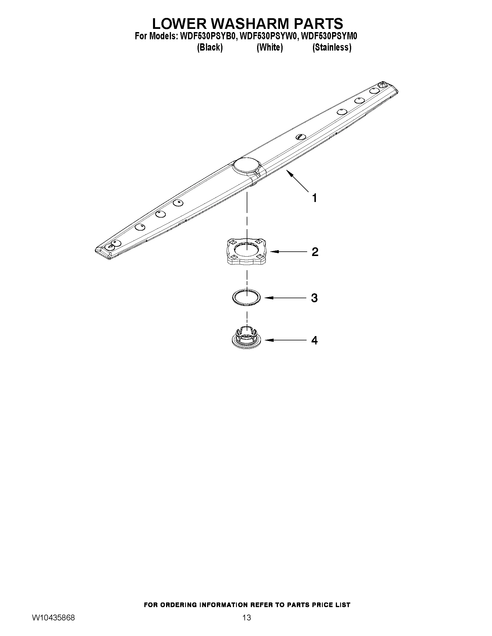 11 - LOWER WASHARM PARTS