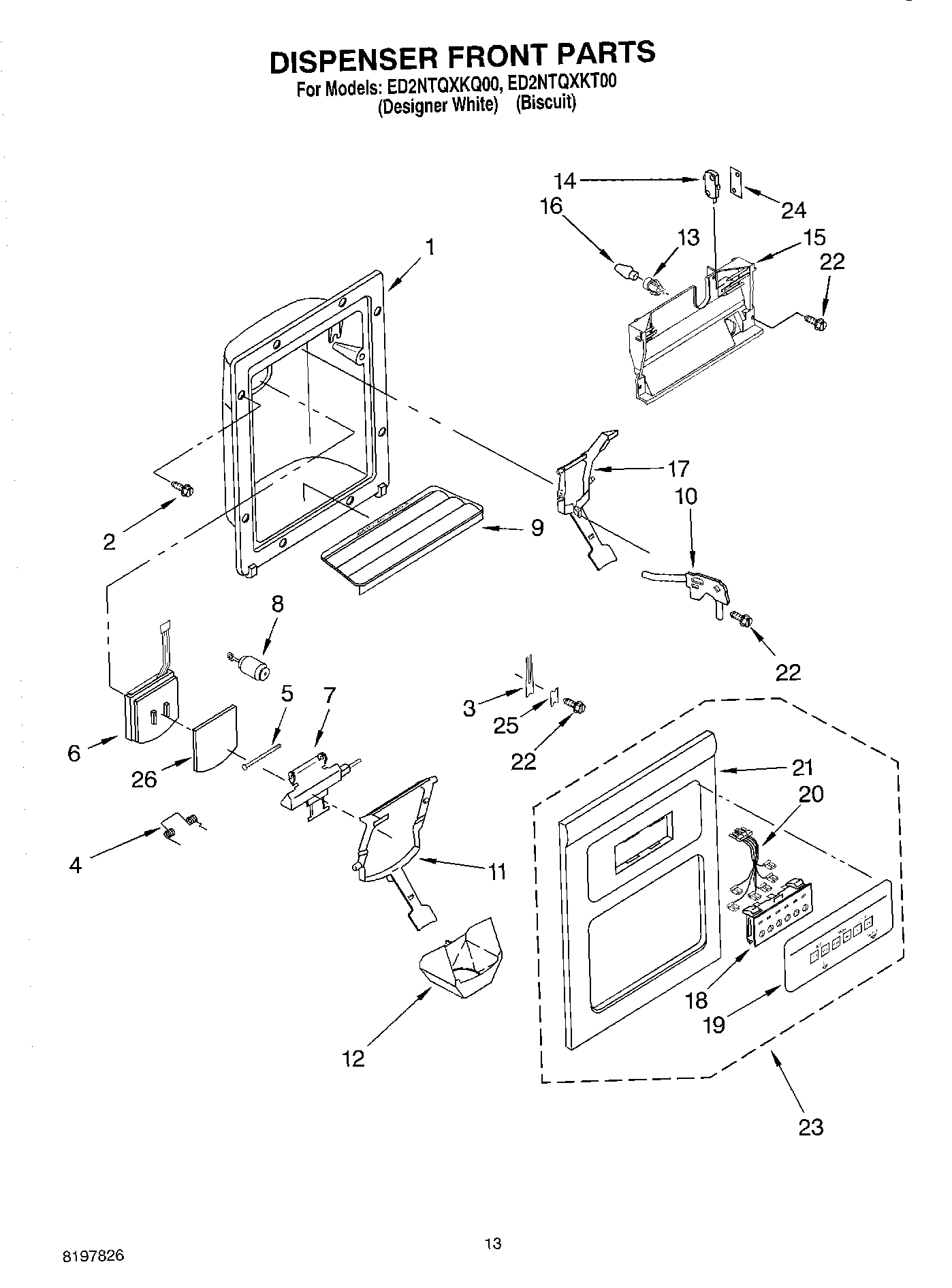 08 - DISPENSER FRONT