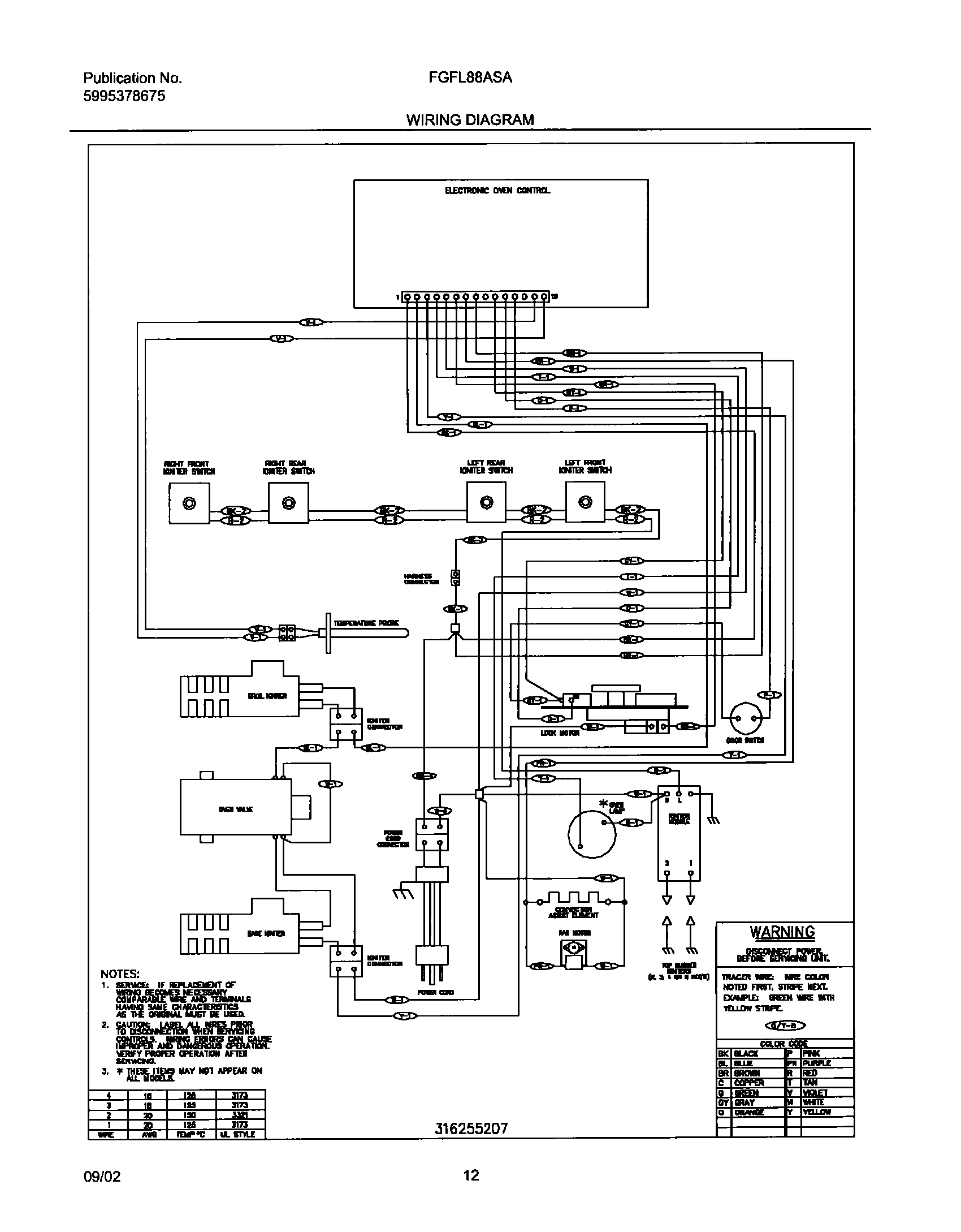 12 - WIRING DIAGRAM