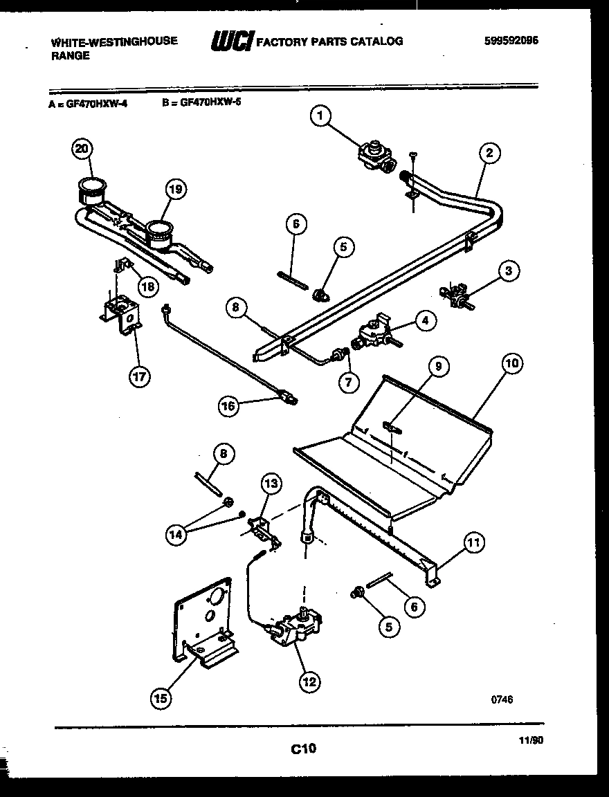 04 - BURNER, MANIFOLD AND GAS CONTROL
