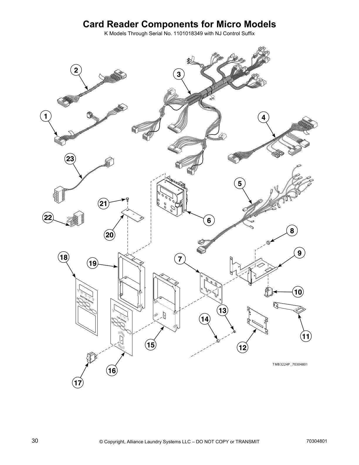 Card Reader Components for Micro Models