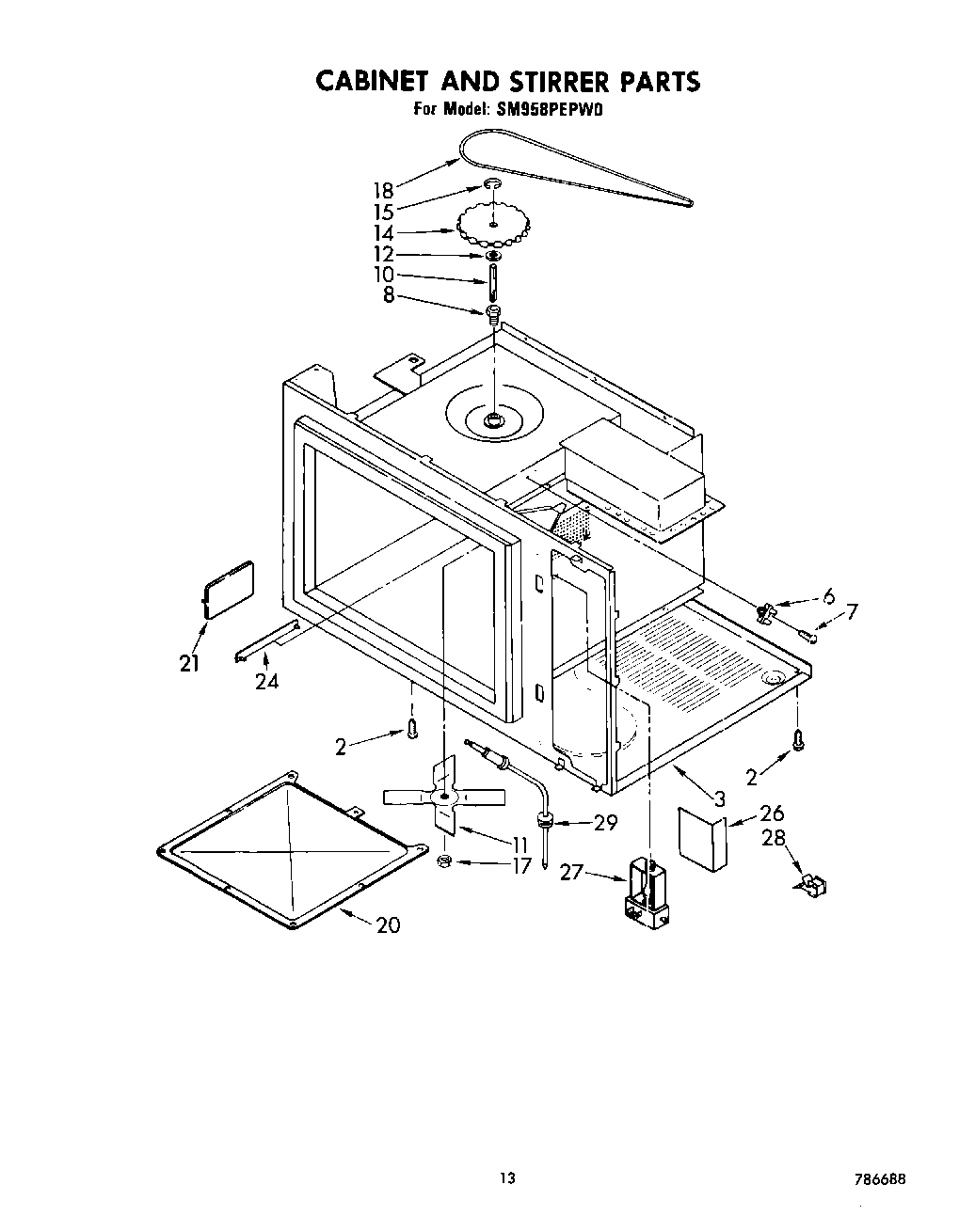 10 - CABINET AND STIRRER