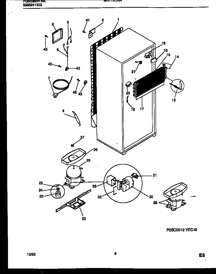 05 - SYSTEM AND AUTOMATIC DEFROST PARTS