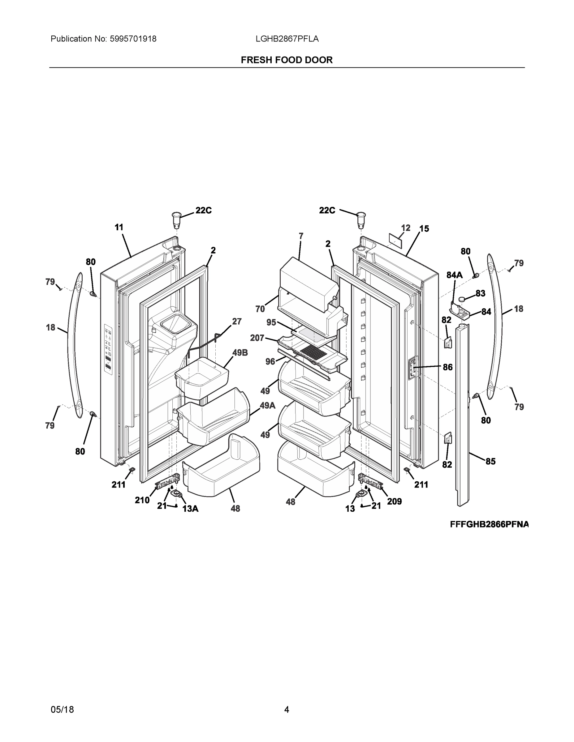 03 - FRESH FOOD DOOR