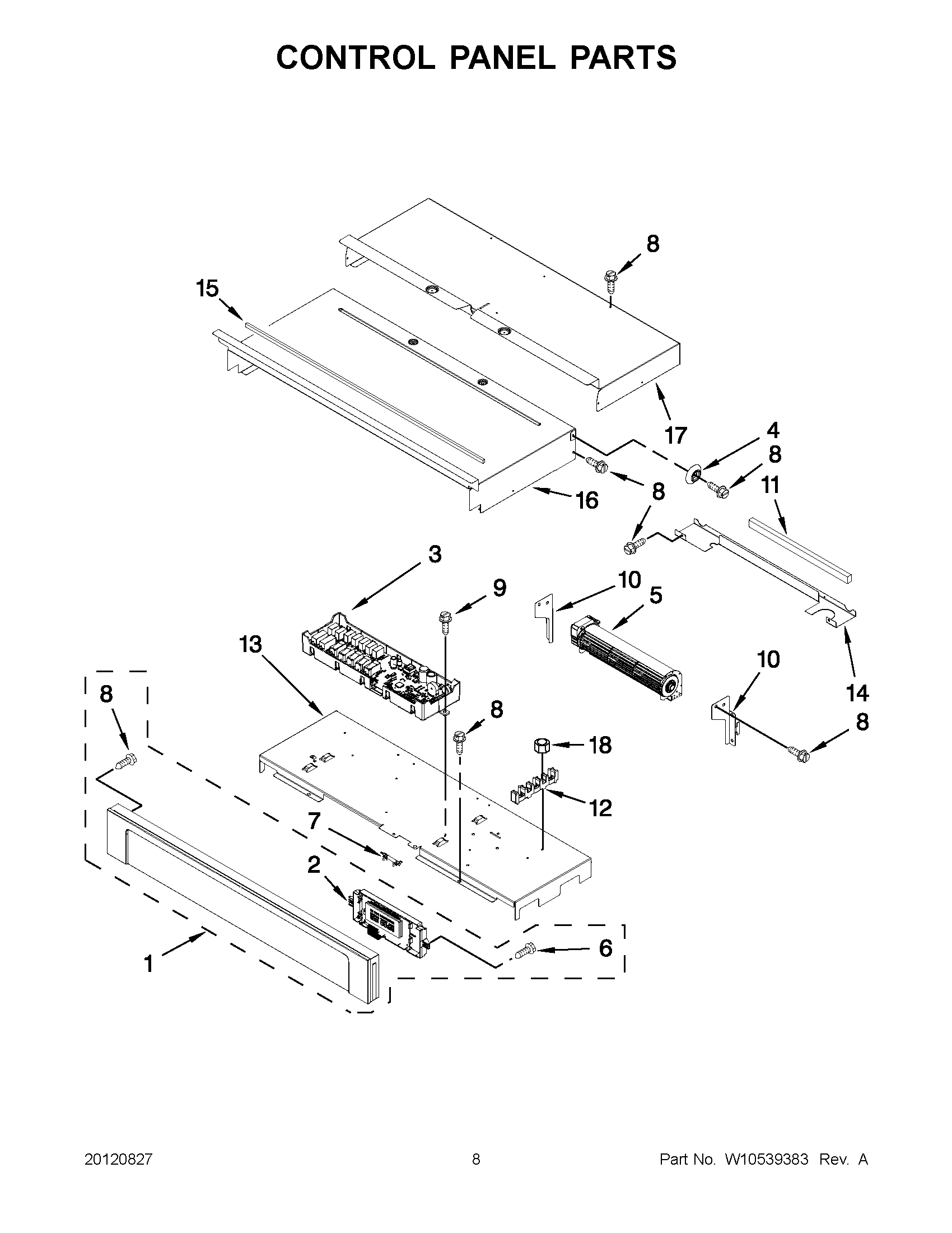 04 - CONTROL PANEL PARTS