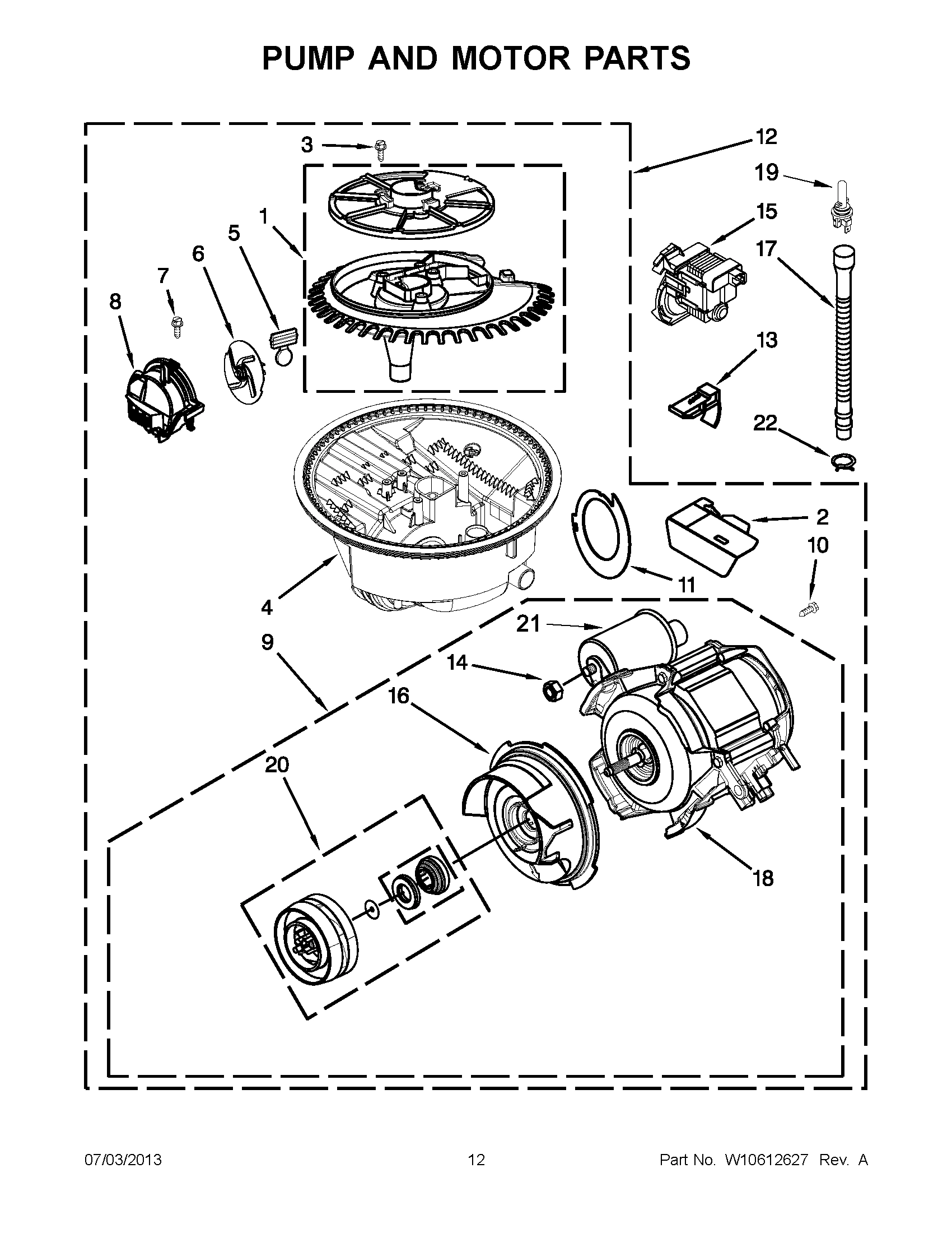 06 - PUMP AND MOTOR PARTS