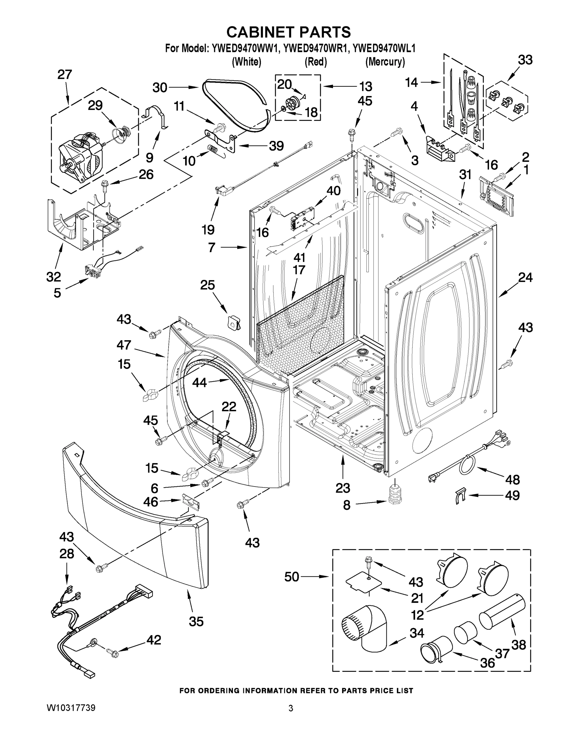 02 - CABINET PARTS