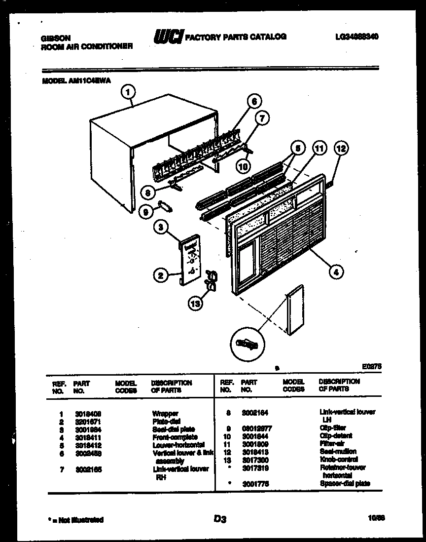 02 - CABINET PARTS