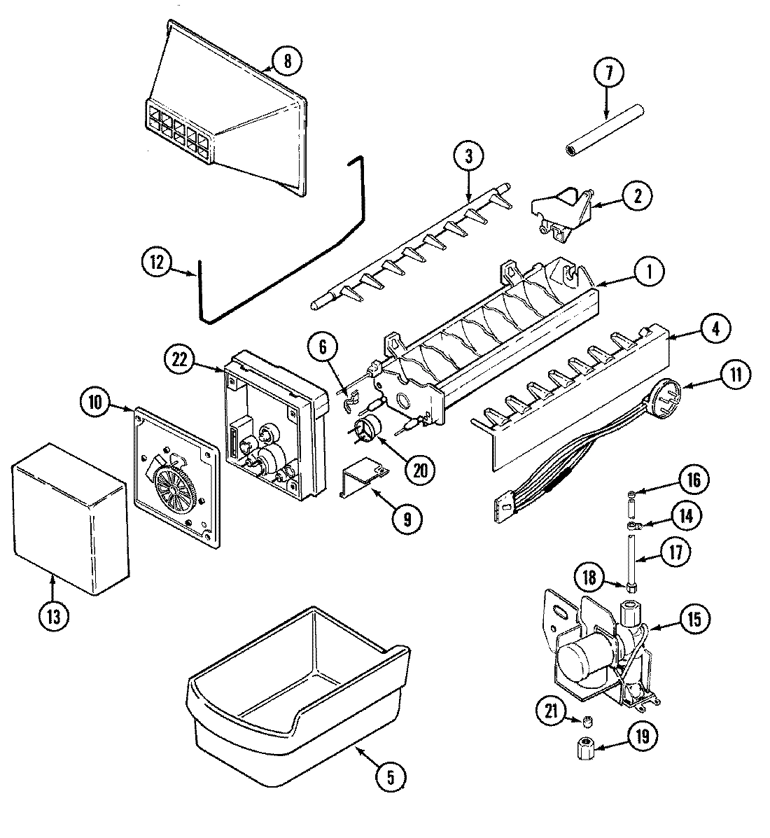 07 - OPTIONAL ICE MAKER KIT (IMKSS-261)