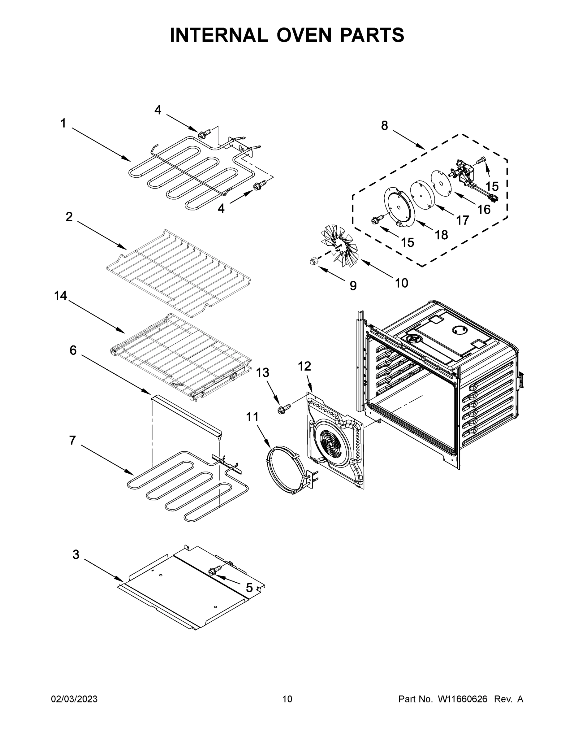 06 - INTERNAL OVEN PARTS