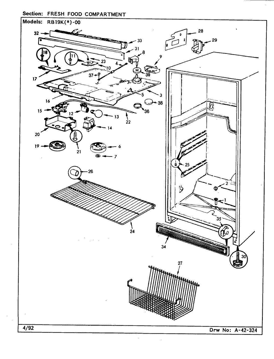 03 - FRESH FOOD COMPARTMENT