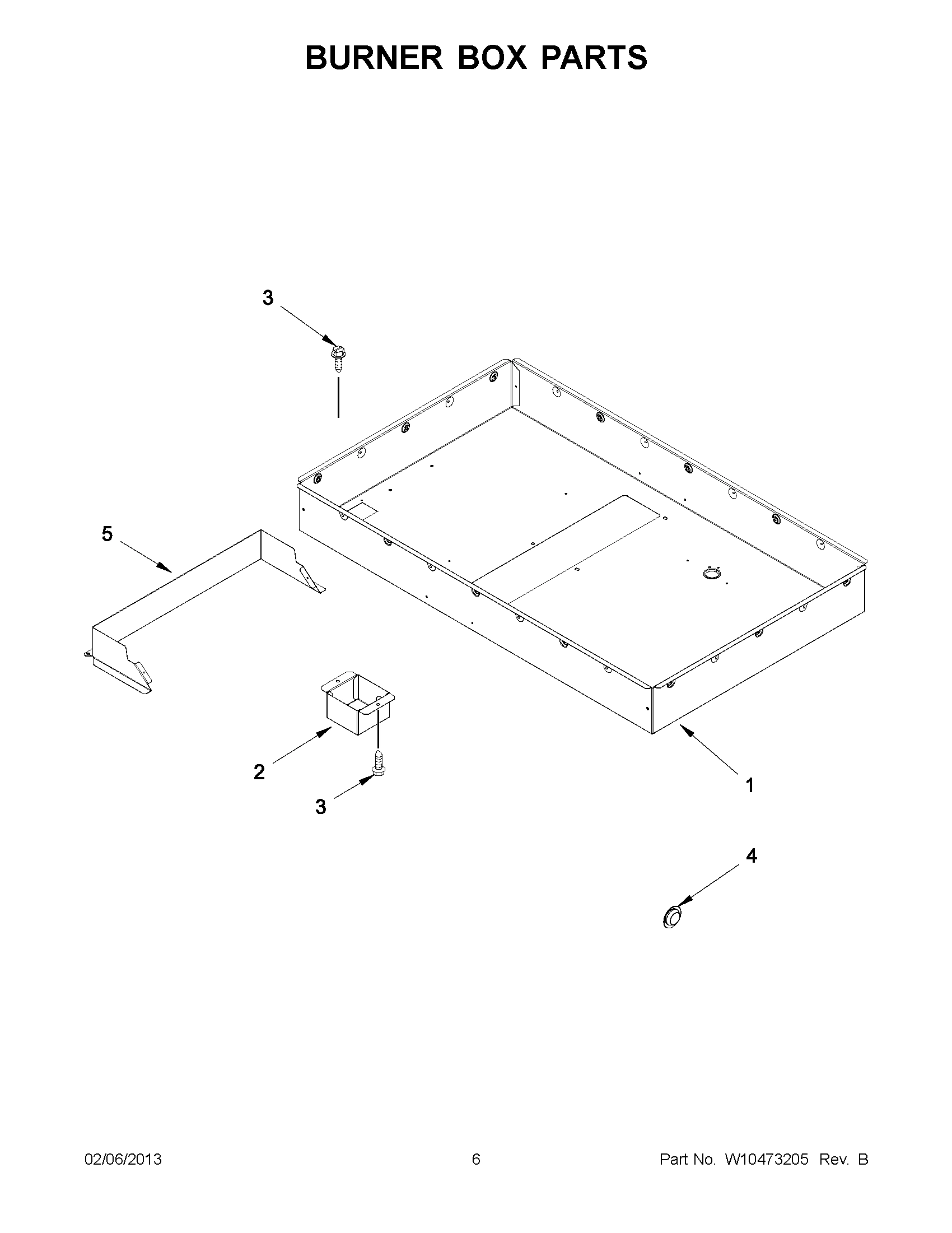 03 - BURNER BOX PARTS