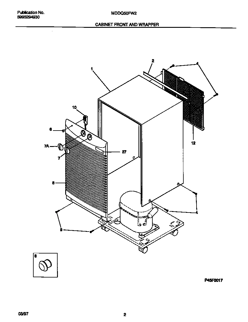 02 - CABINET FRONT AND WRAPPER