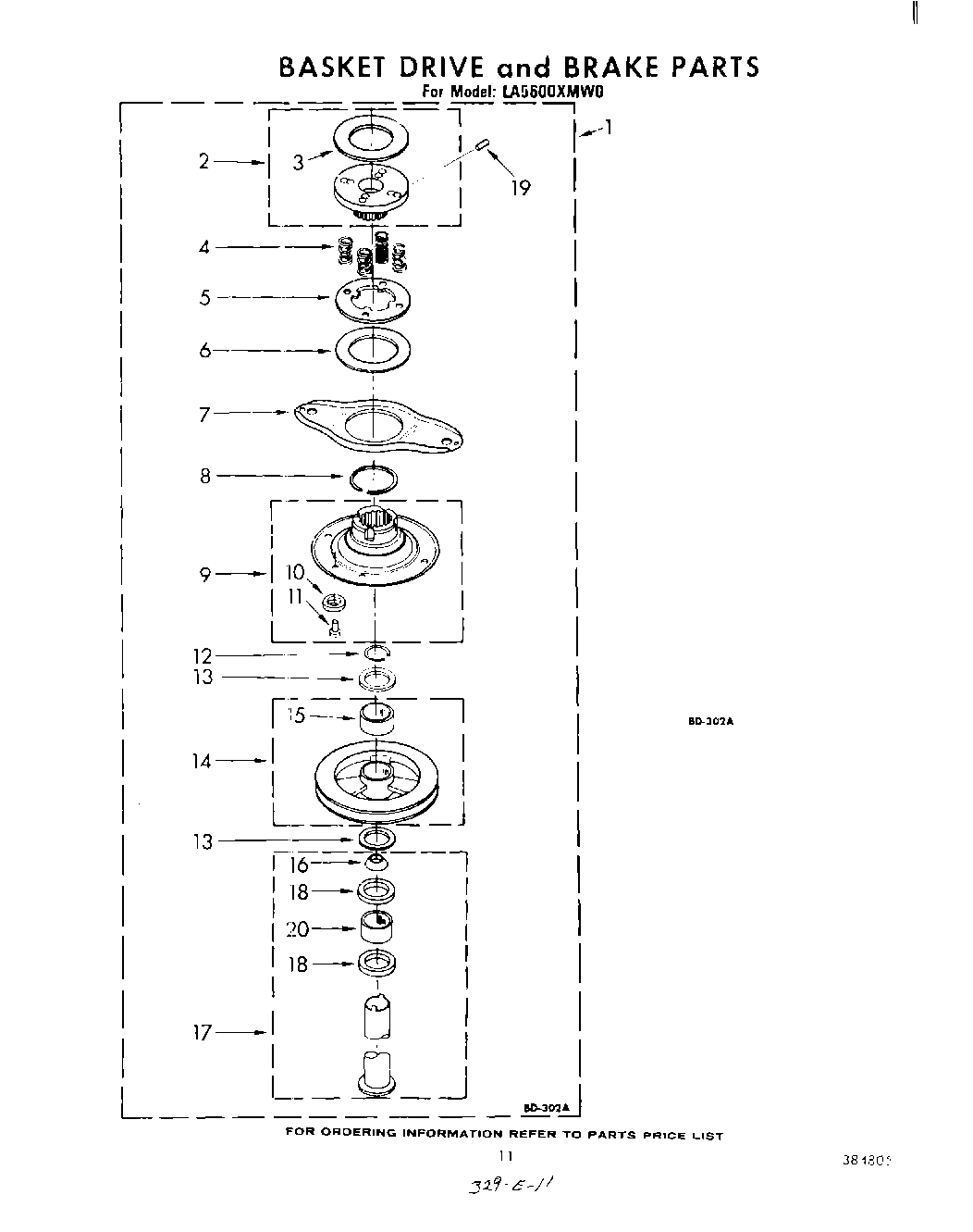 09 - BASKET DRIVE AND BRAKE