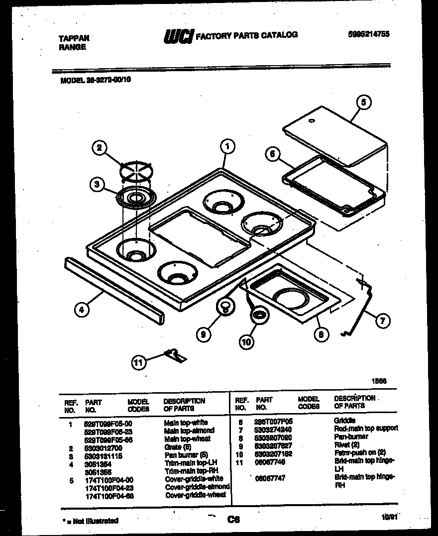 04 - COOKTOP PARTS