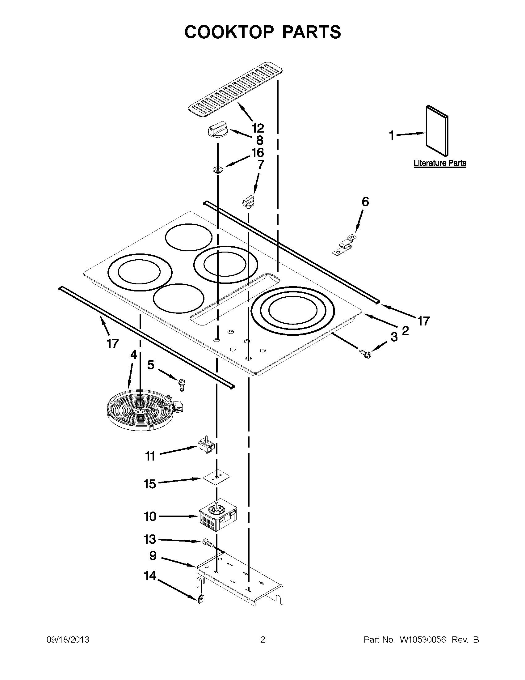 02 - COOKTOP PARTS