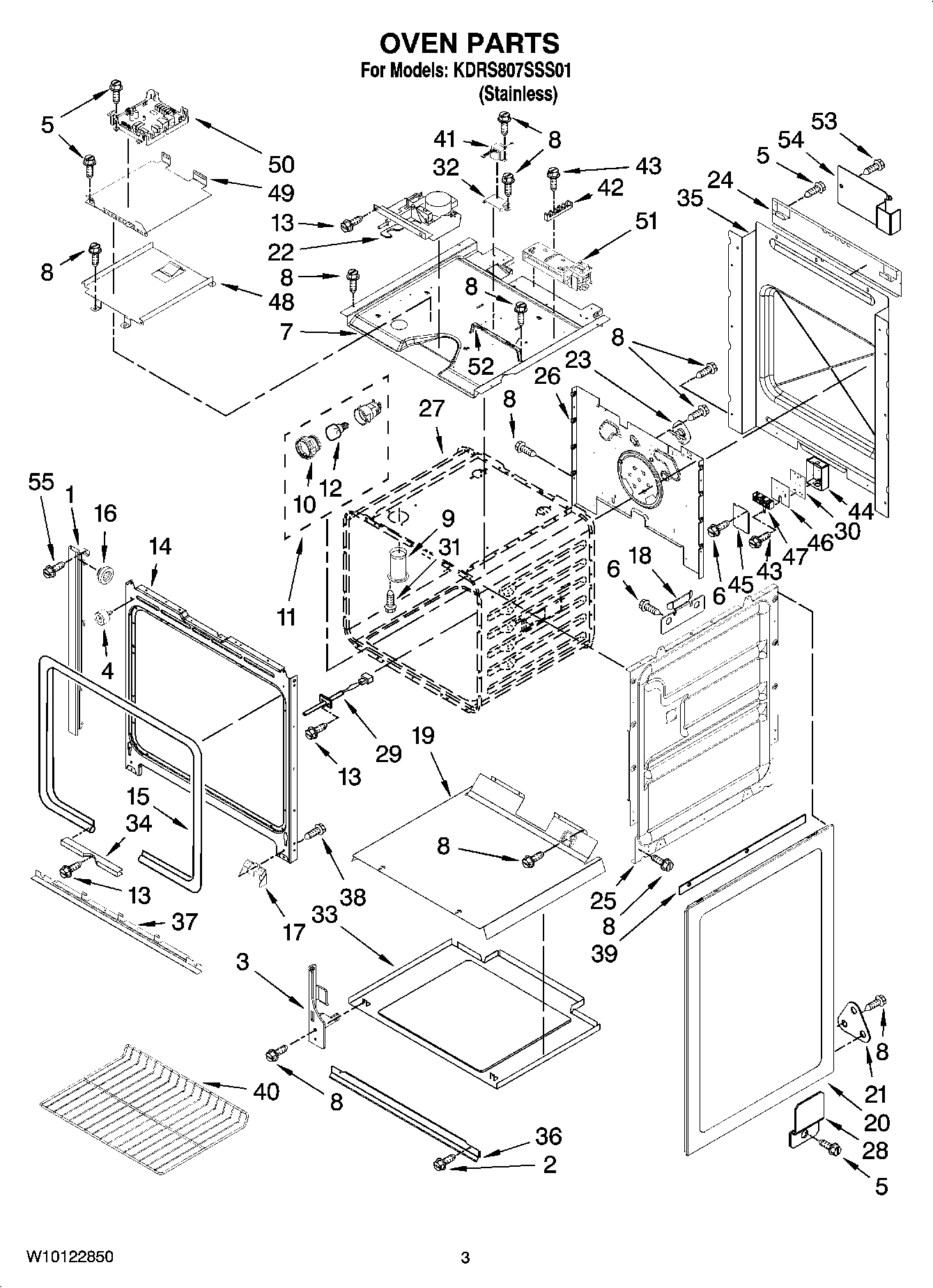 02 - OVEN PARTS